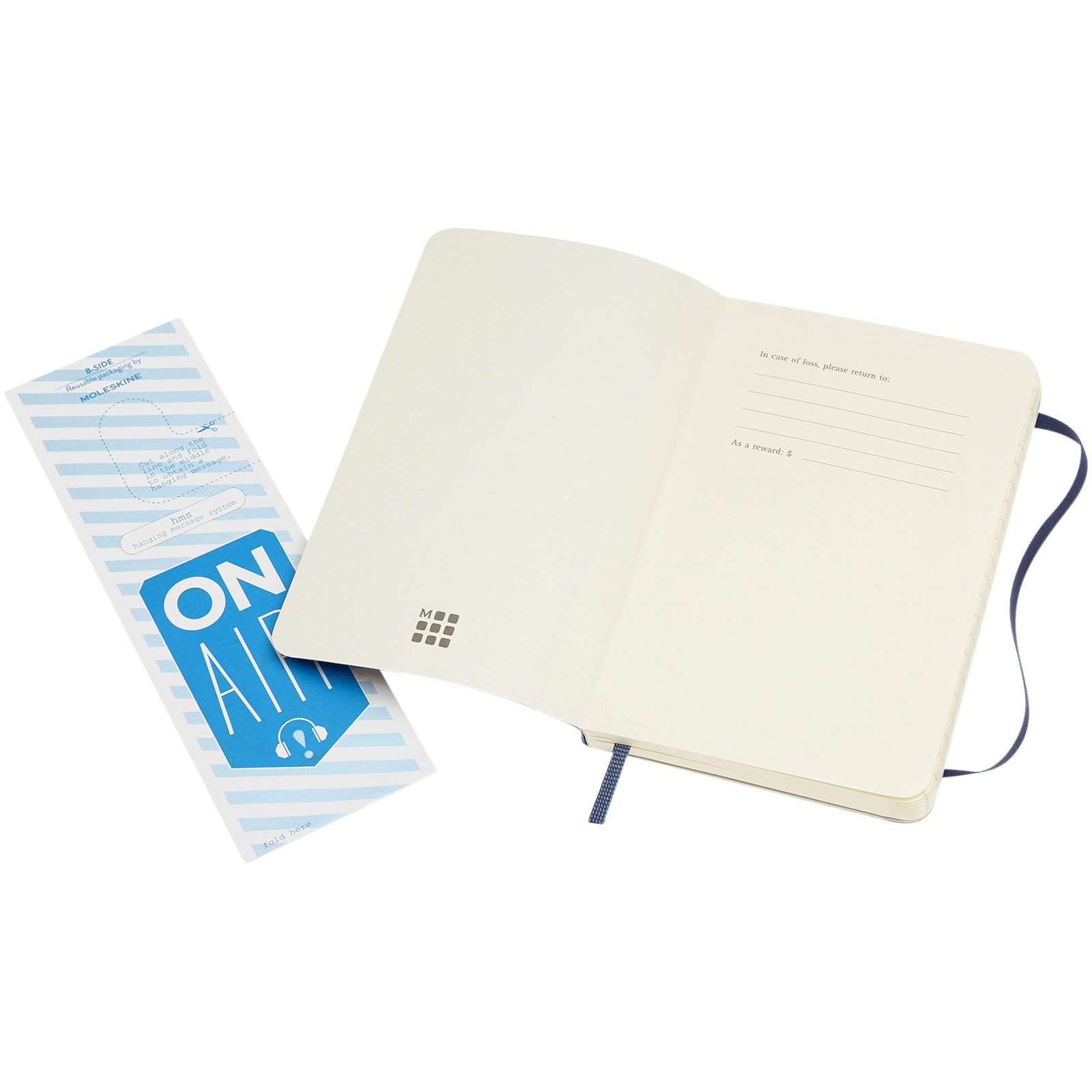 Blocco note con copertina morbida - a righe Moleskine Classic PK
