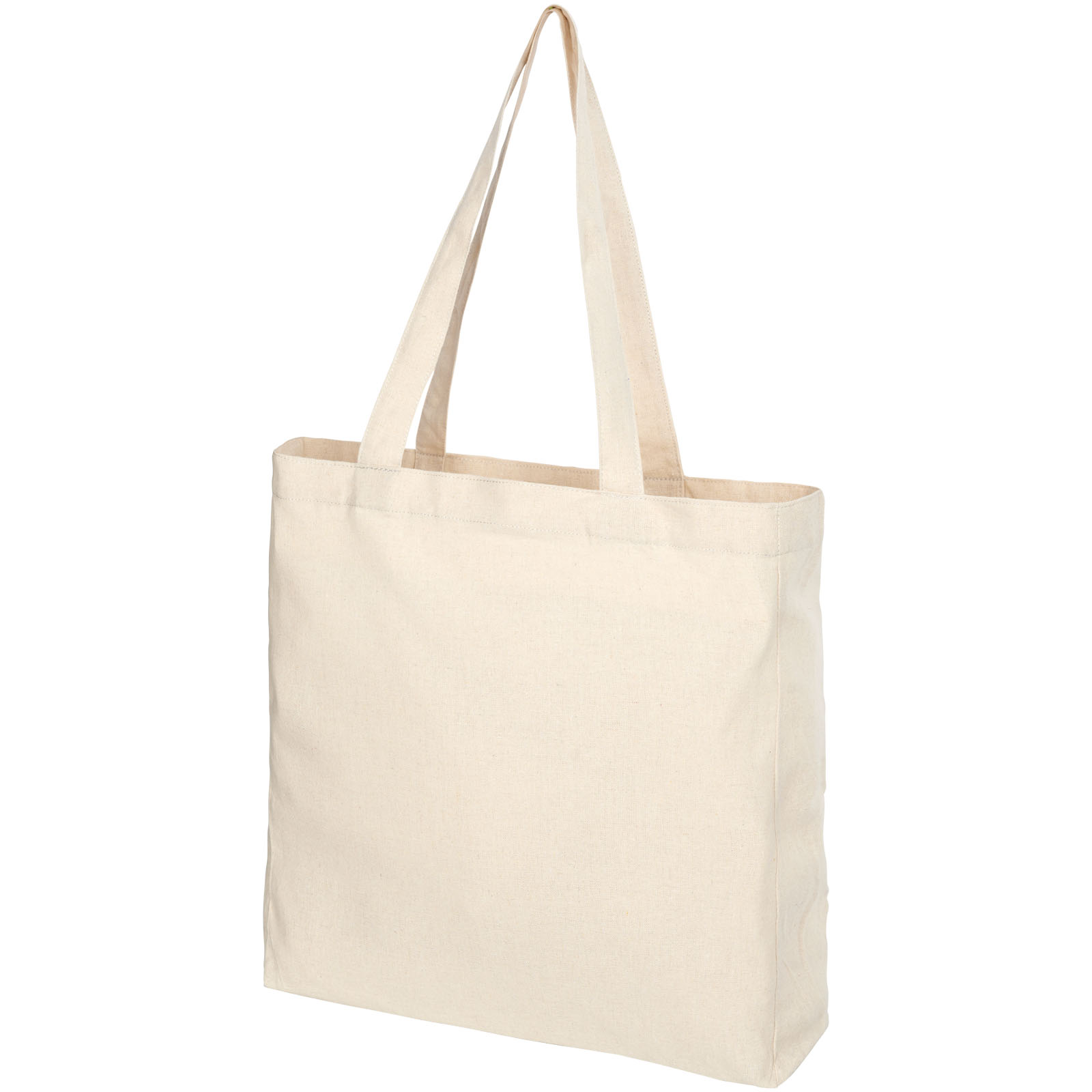 Tote bag con fondo ampio in tessuto riciclato 210 g/m² Pheebs - 13L