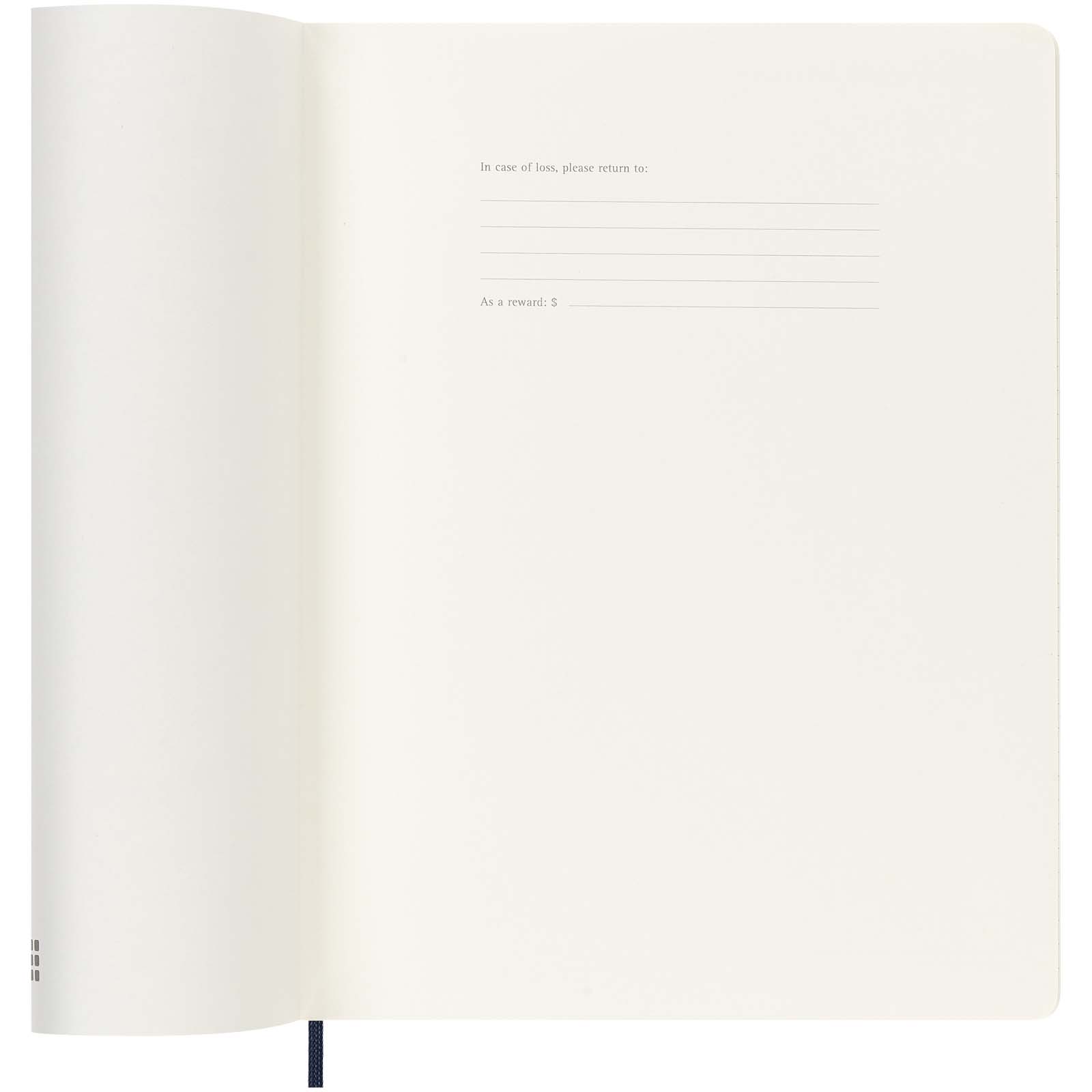 Blocco note 12 mesi formato XL con copertina morbida Moleskine