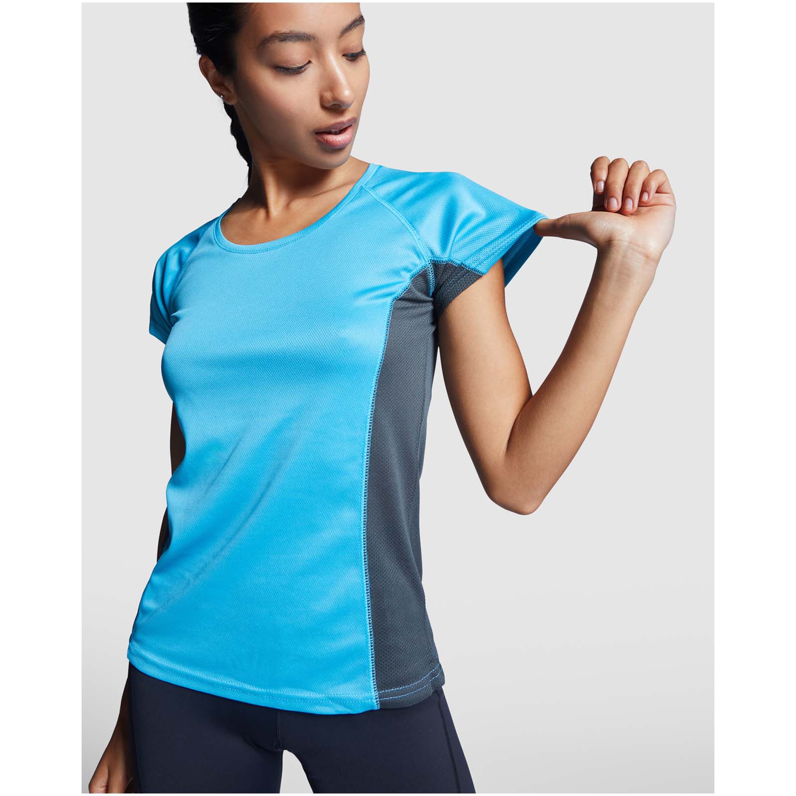 T-shirt sportiva a maniche corte da donna Shanghai