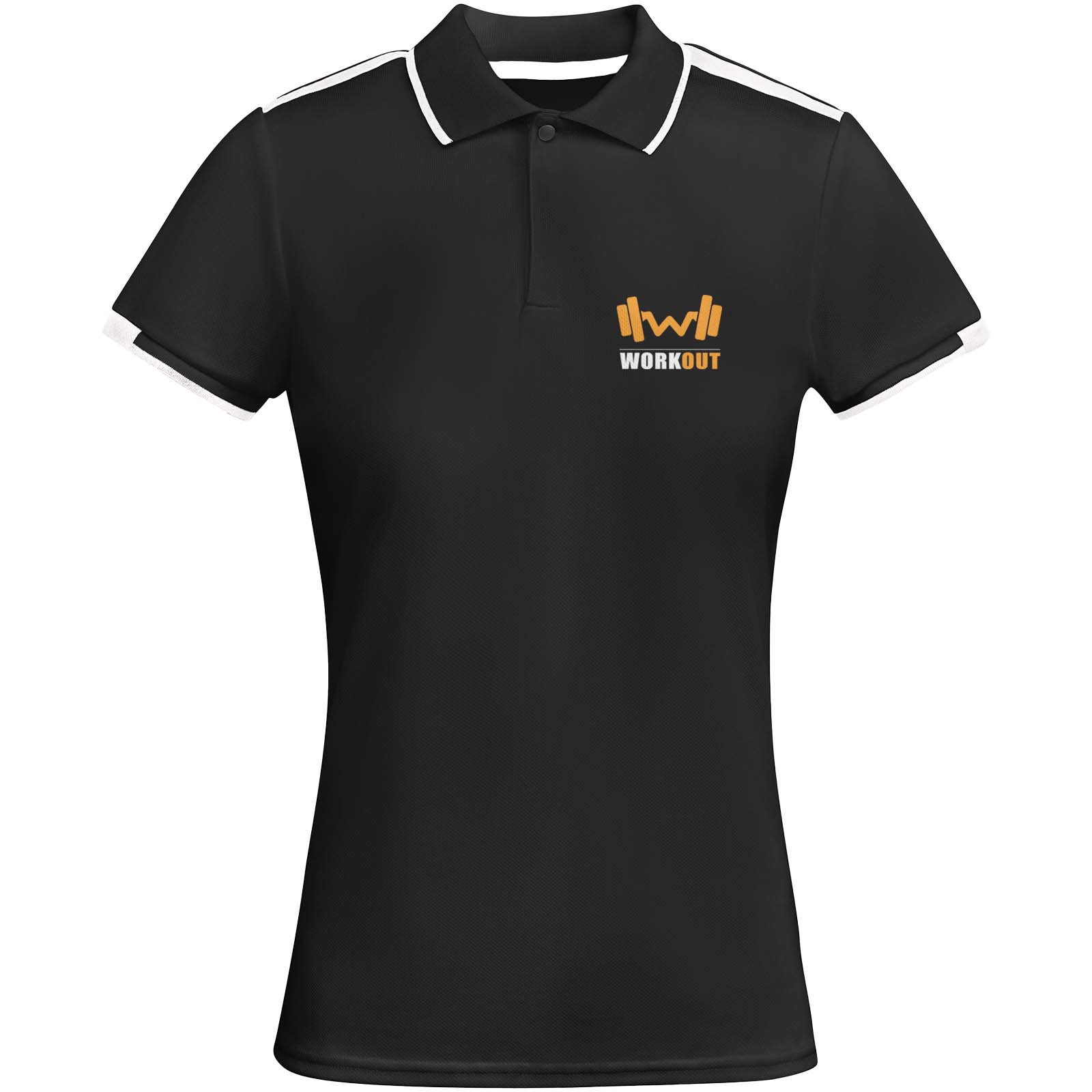 Polo sportiva a maniche corte da donna Tamil