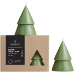 Set di due Candele a forma di albero di Natale - formato med...