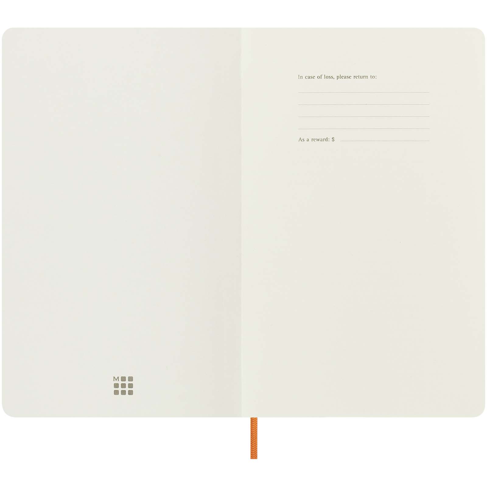 Blocco note con copertina morbida formato L - a righe Moleskine 100% VEGEA® Capri