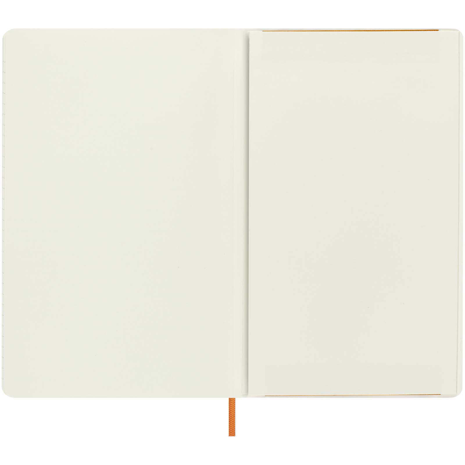 Blocco note con copertina morbida formato L - a righe Moleskine 100% VEGEA® Capri