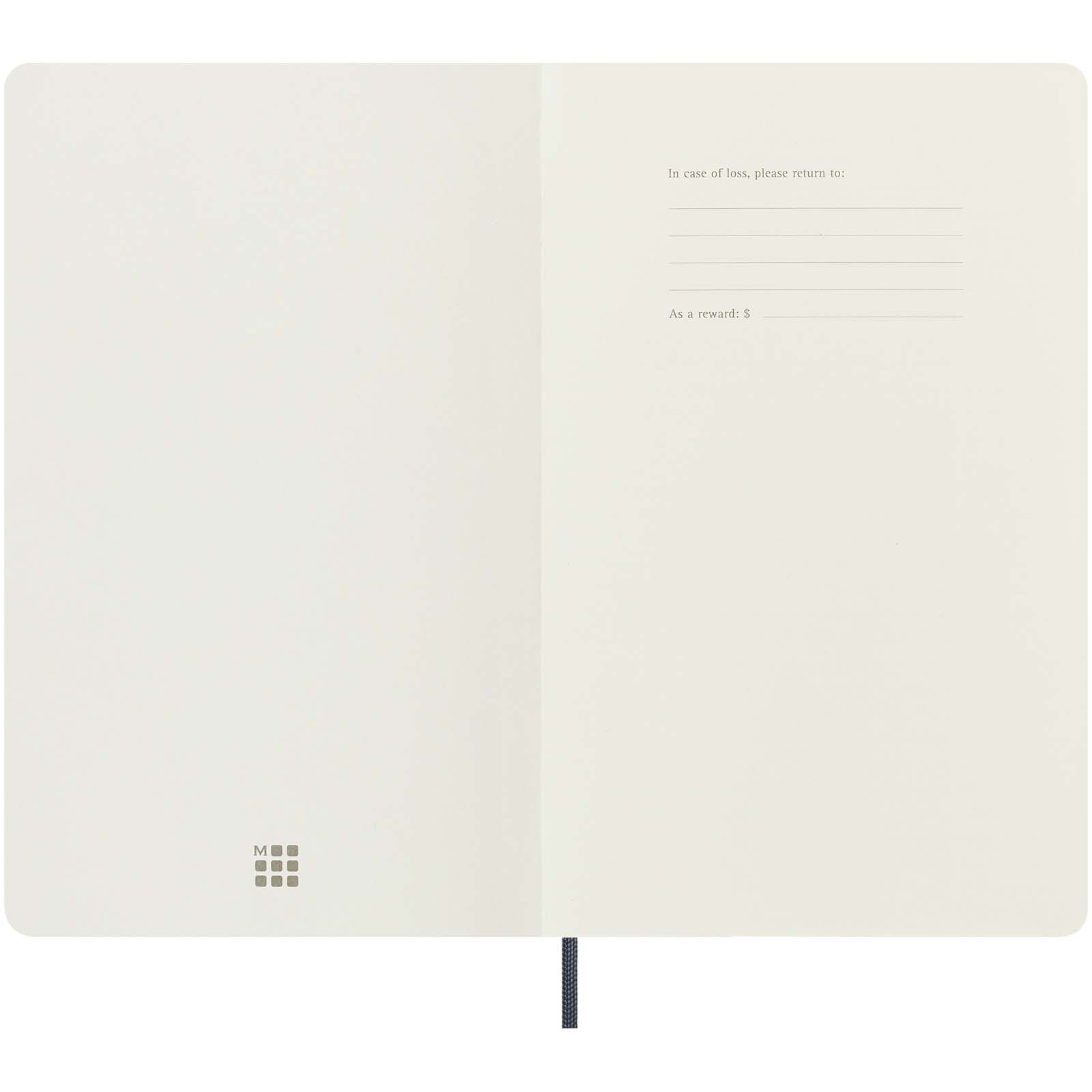 Blocco note con copertina morbida formato L - a righe Moleskine 100% VEGEA® Capri