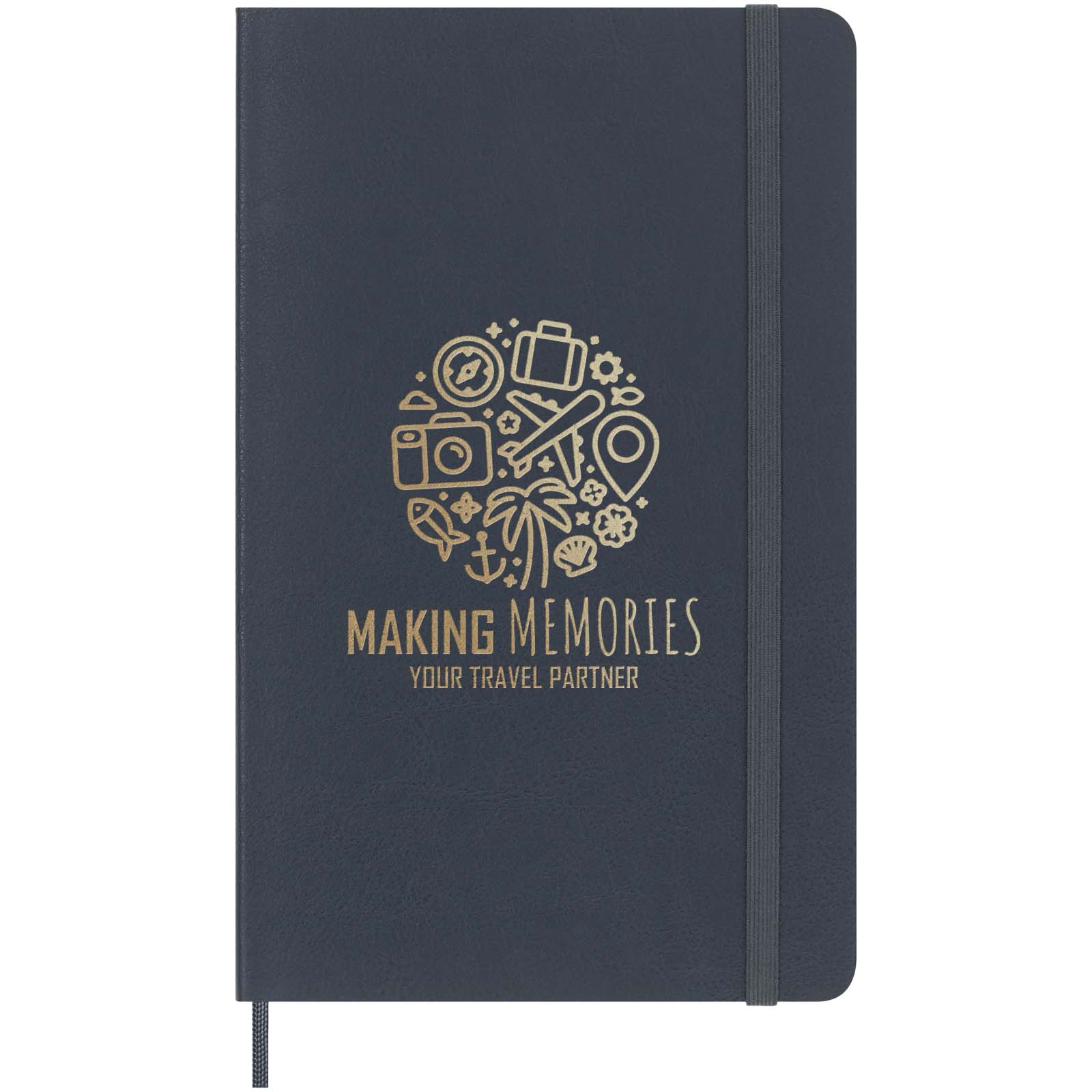 Blocco note con copertina morbida formato L - a righe Moleskine 100% VEGEA® Capri