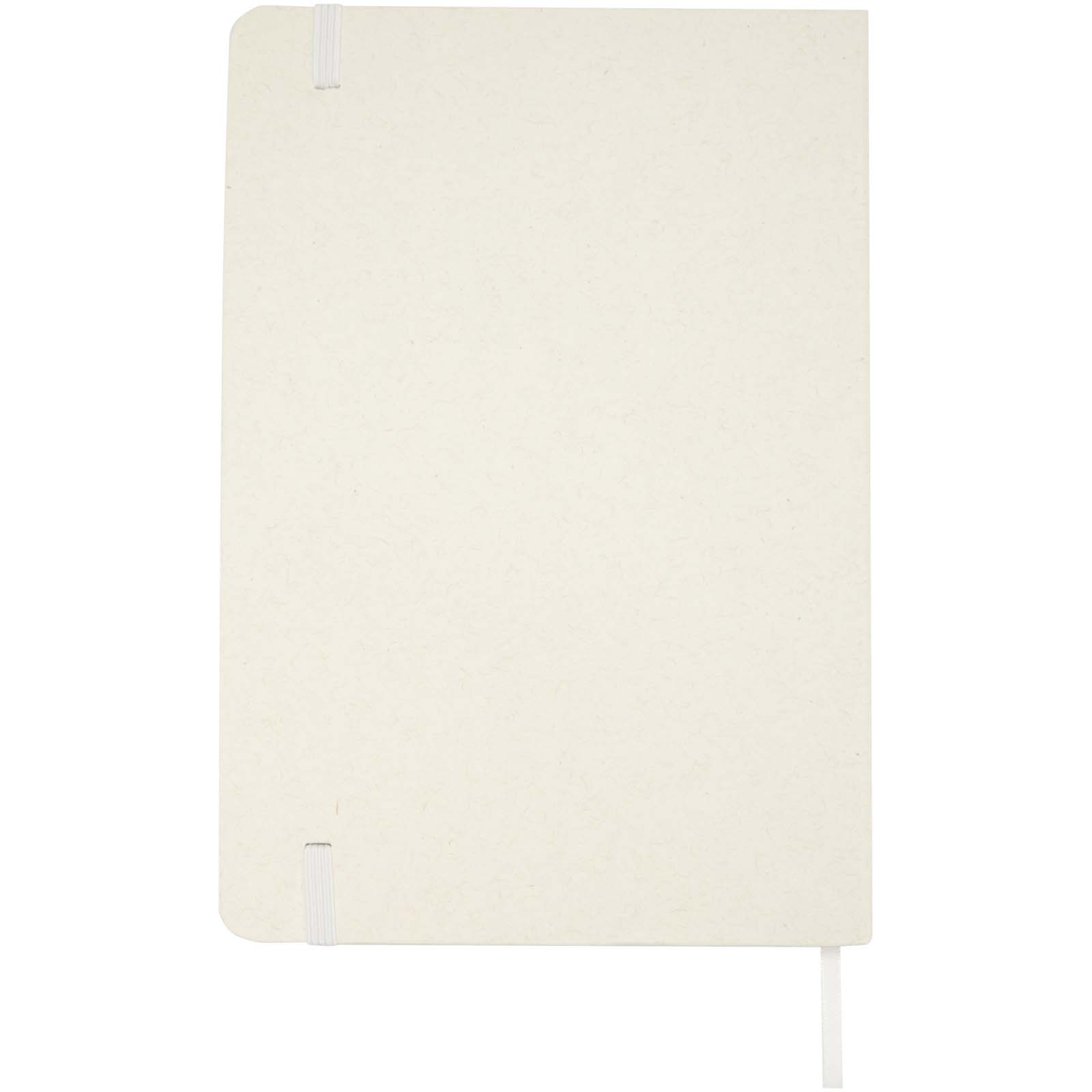 Blocco note formato A5 a righe in carta riciclata Bass