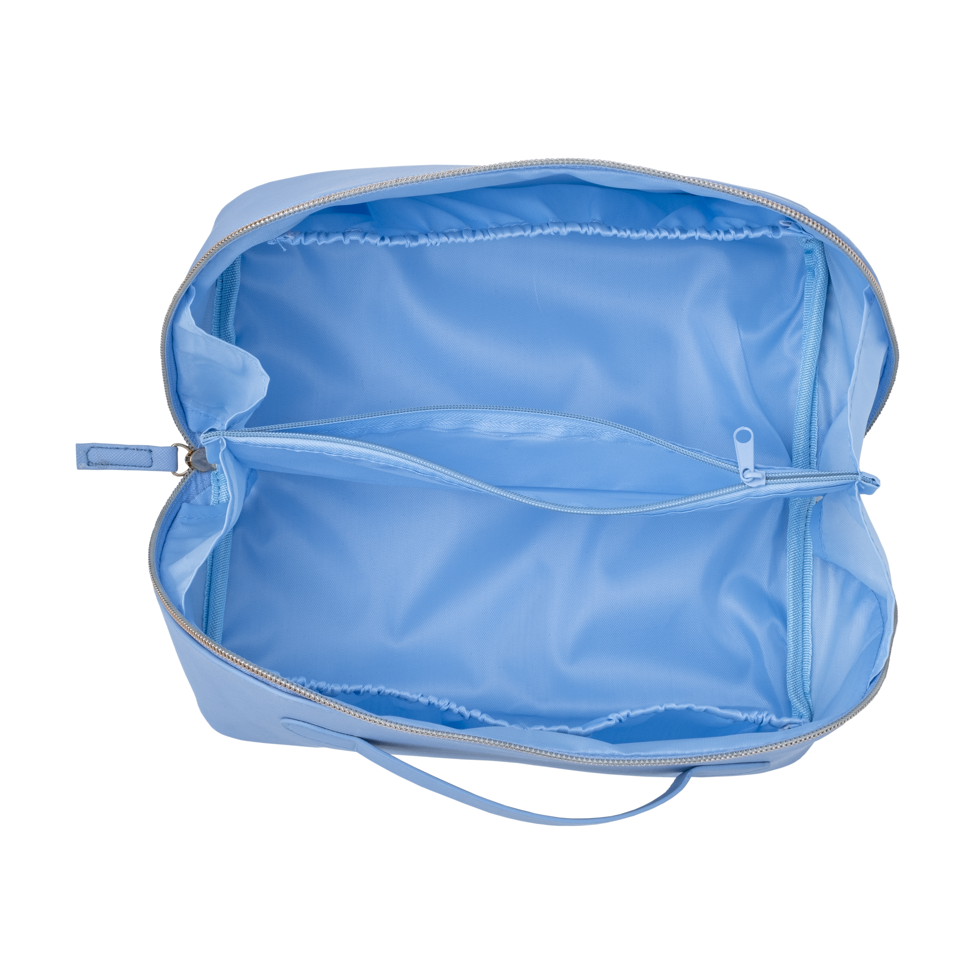 Beauty case da viaggio in PU. Dotato chiusura con zip