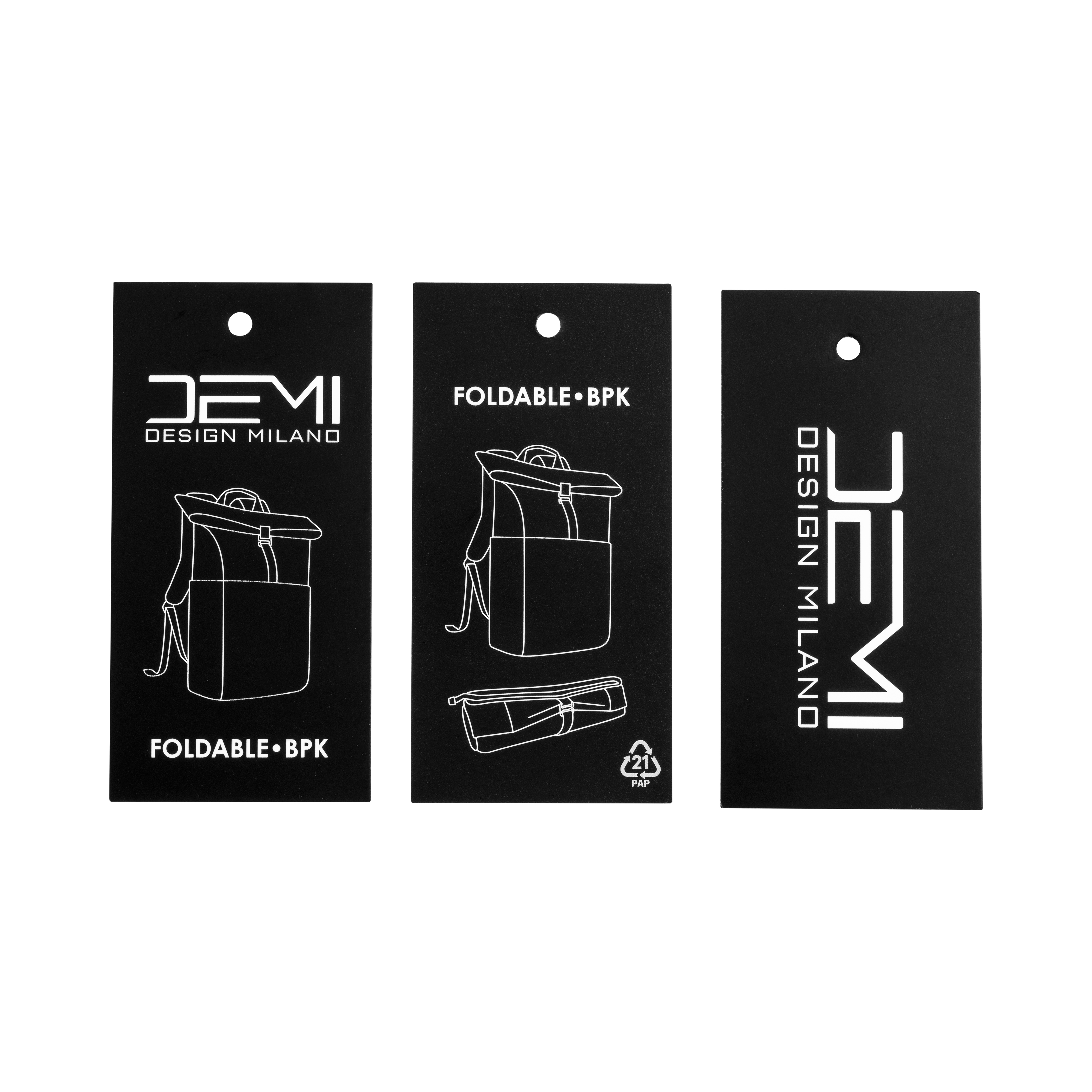 Zaino porta pc (15) pieghevole in nylon 310T