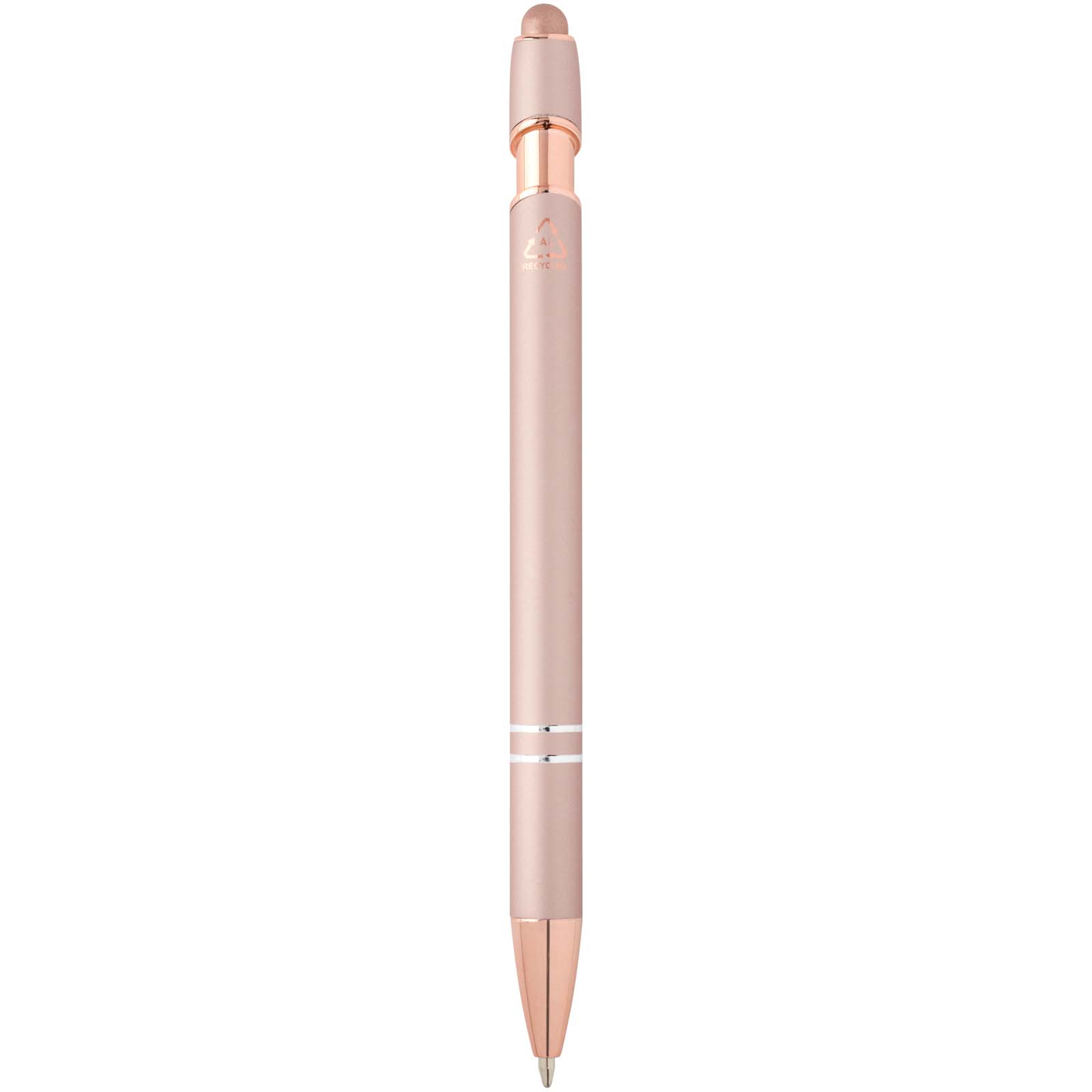 Penna a sfera con finitura oro rosa Nanna (inchiostro blu)