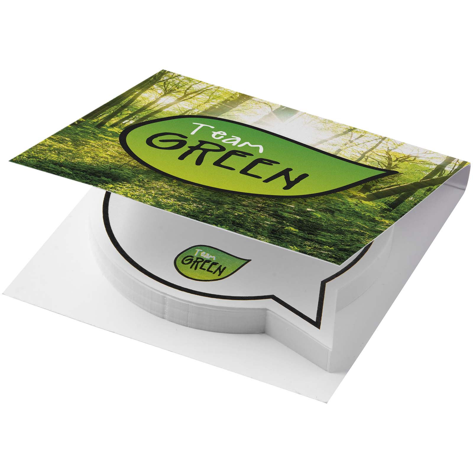 Foglietti adesivi a forma di fumetto con copertina morbida Sticky-Mate®