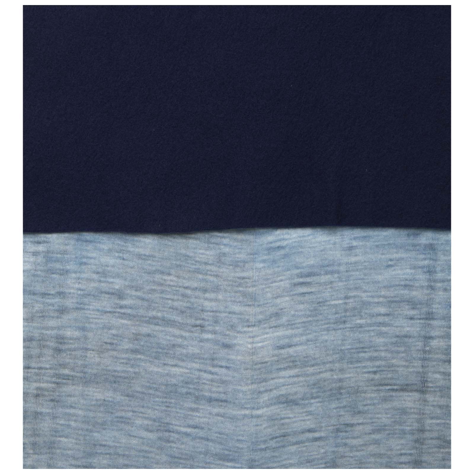 Multisciarpa con stampa a sublimazione, strato e orli in pile Lara