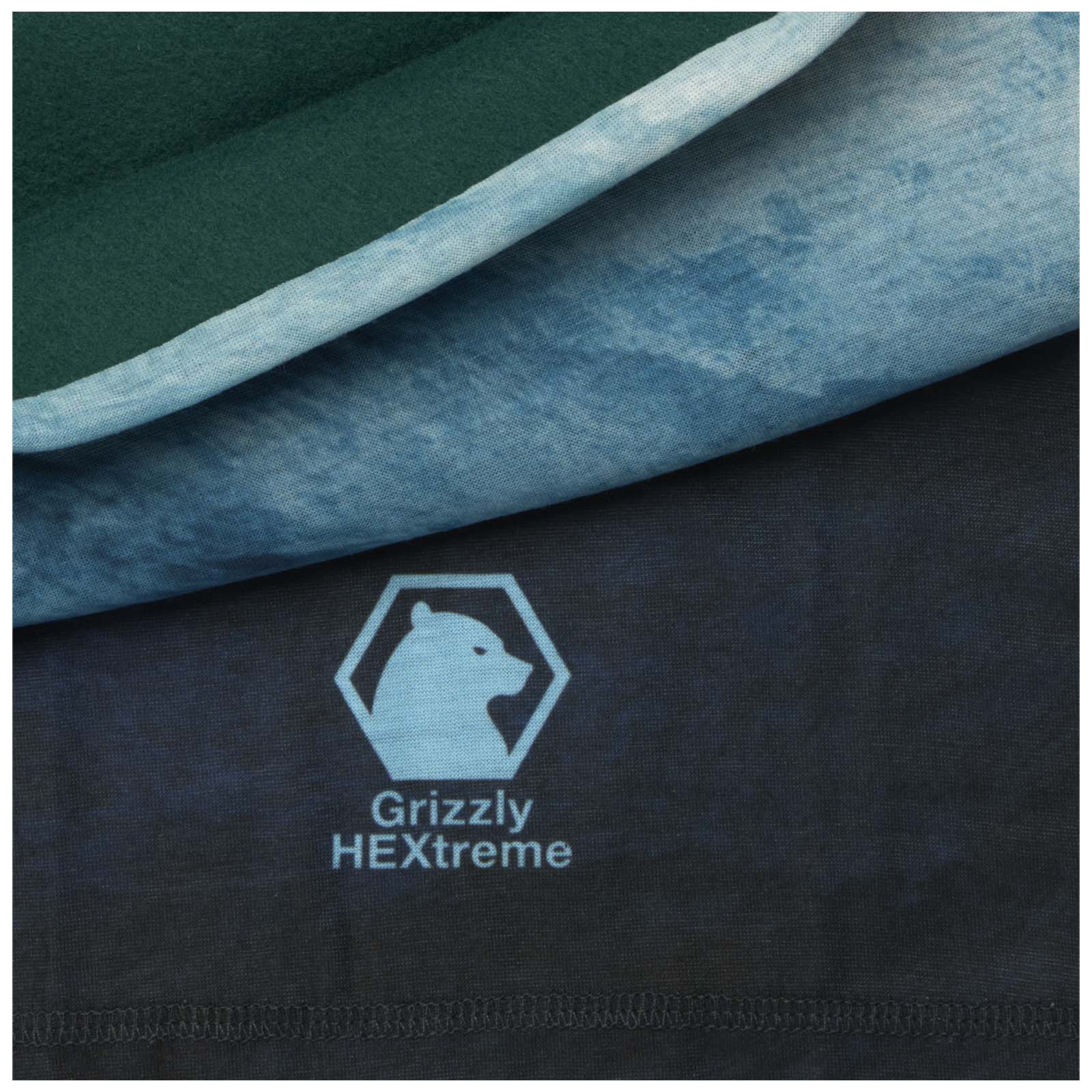 Multisciarpa con stampa a sublimazione, strato e orli in pile Lara