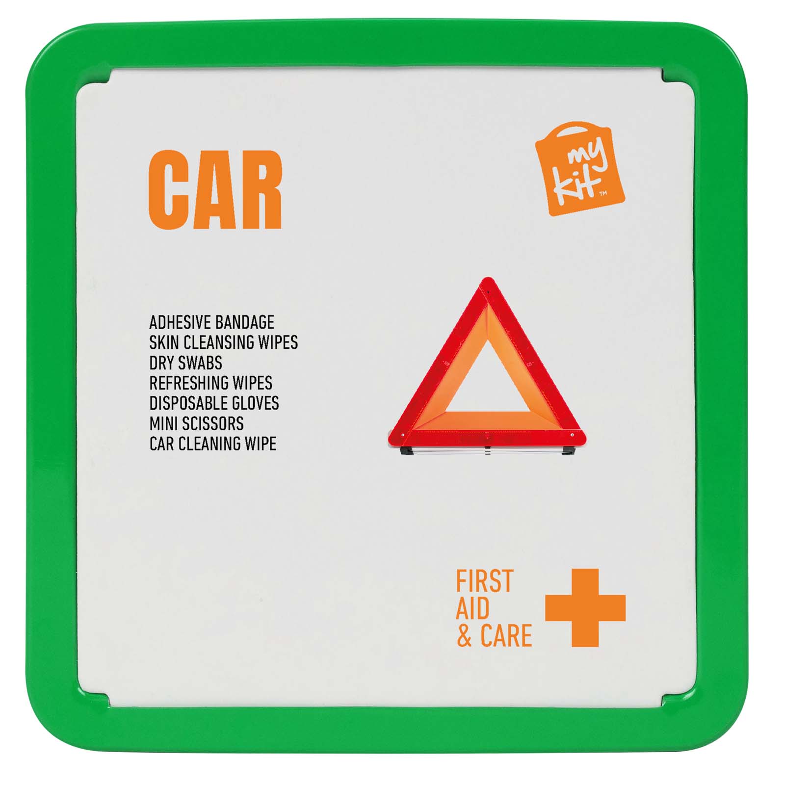 Kit di primo soccorso in scatola di latta per auto MyKit