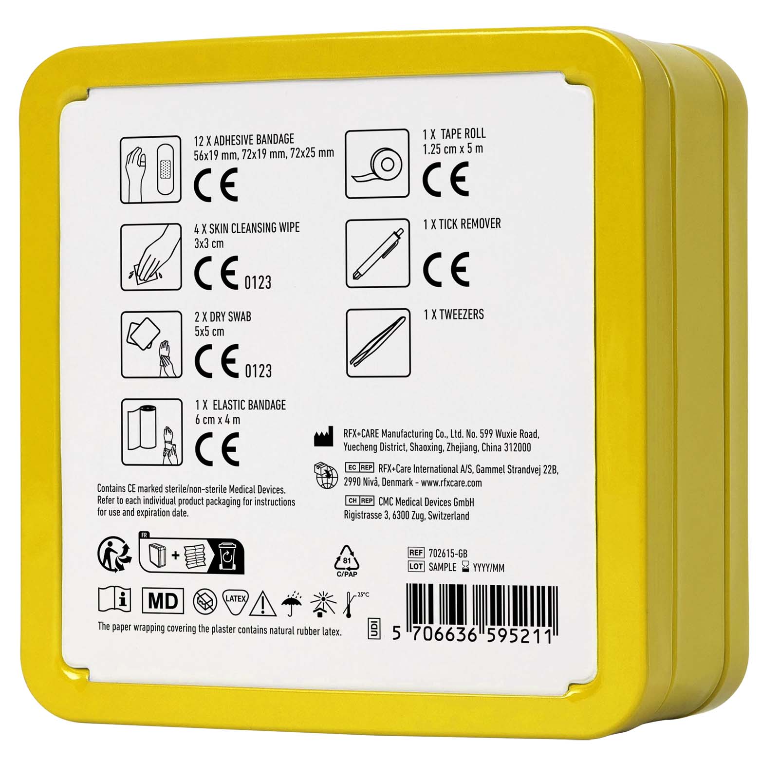 Kit di primo soccorso in scatola di latta per animali domestici MyKit