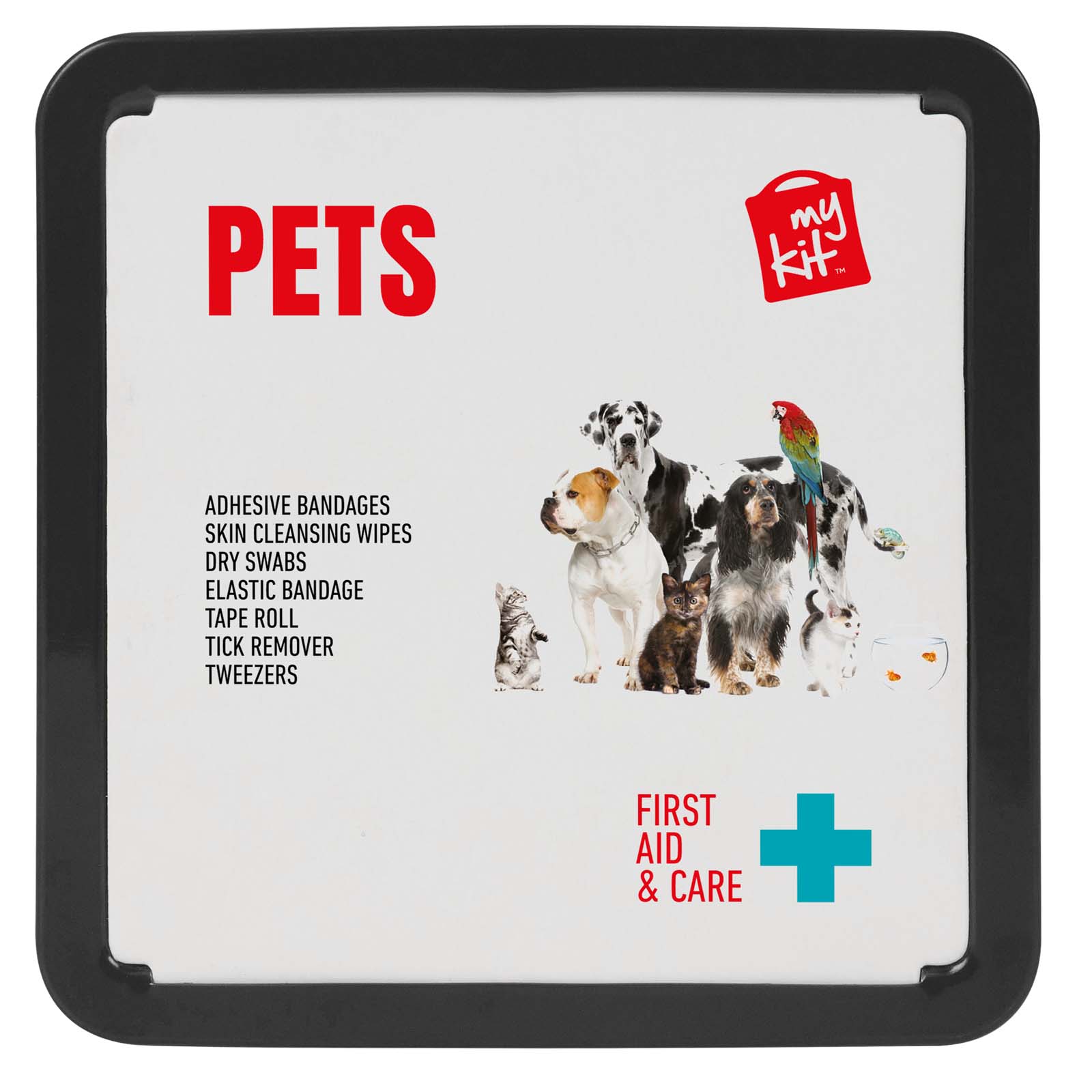 Kit di primo soccorso in scatola di latta per animali domestici MyKit