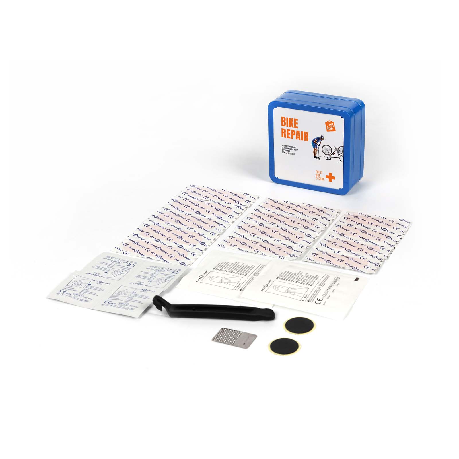Kit per la riparazione delle biciclette in scatola di latta MyKit