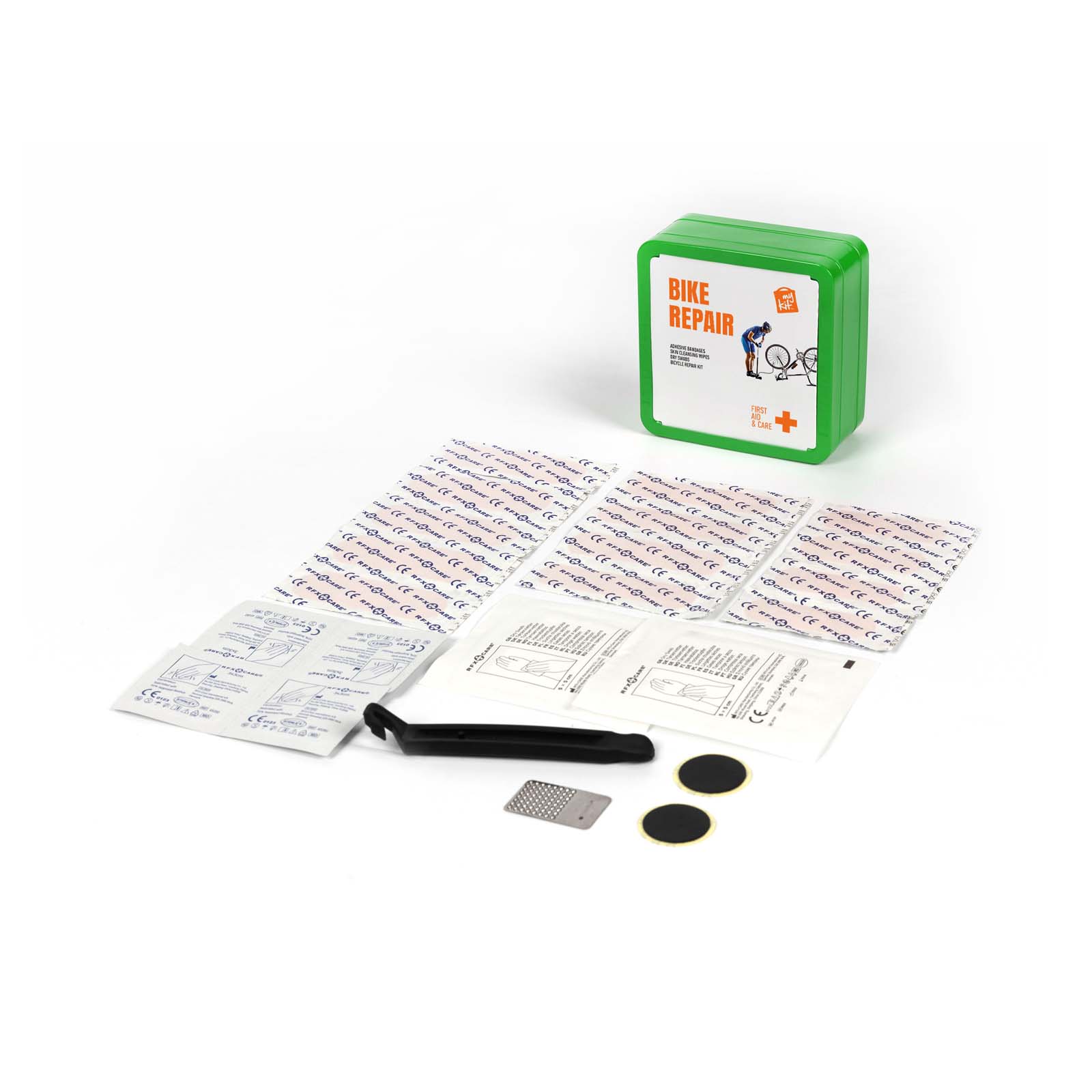 Kit per la riparazione delle biciclette in scatola di latta MyKit