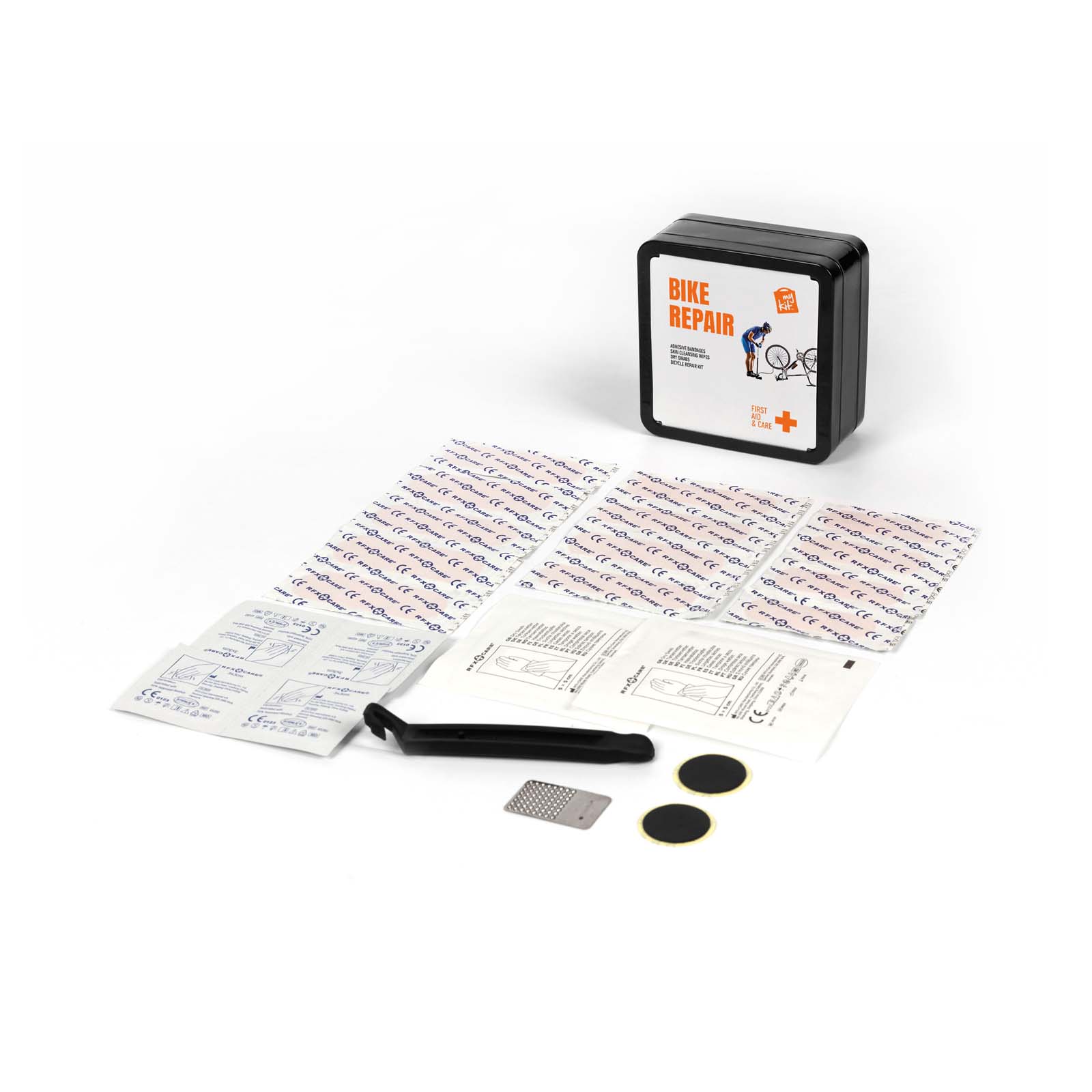 Kit per la riparazione delle biciclette in scatola di latta MyKit