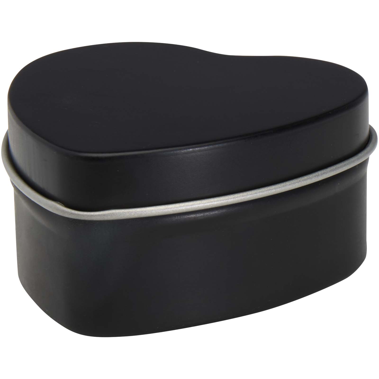 Candela in scatola di latta a forma di cuore all'aroma di vaniglia Blissful