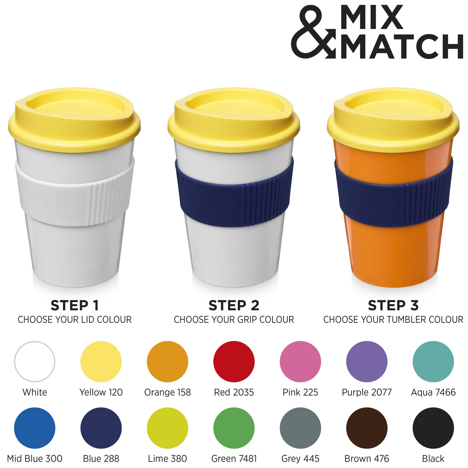 Tazza Americano® Medio da 300 ml con grip