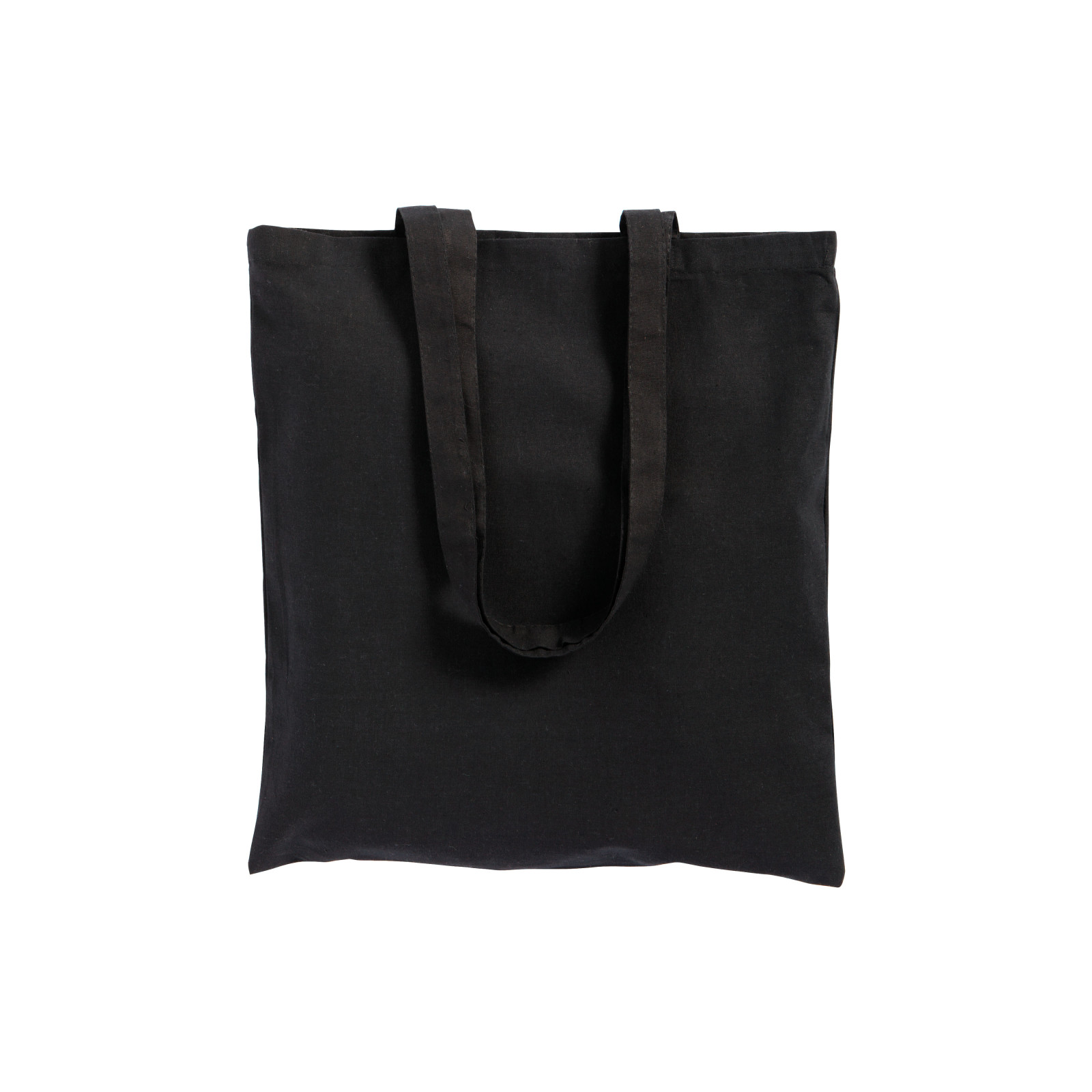 Borsa shopper a tinta unita in cotone riciclato da 280 g/m2
