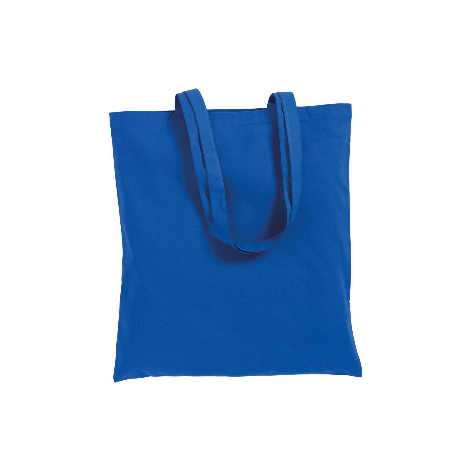 Borsa shopper a tinta unita in cotone riciclato da 280 g/m2