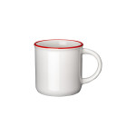 Tazza vintage in ceramica da 240 ml con rivestimento  per su...