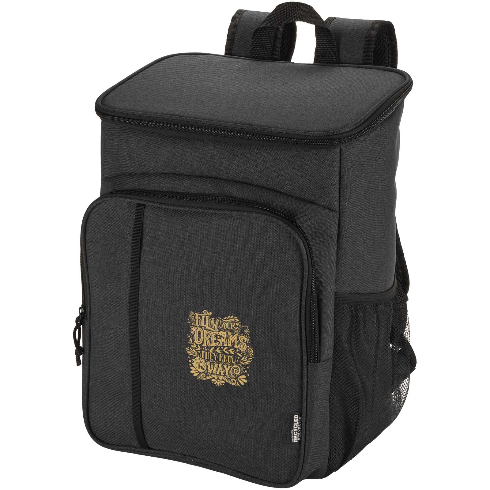 Zaino termico per picnic in materiale riciclato certificato GRS con set di posate Tundra - 20L