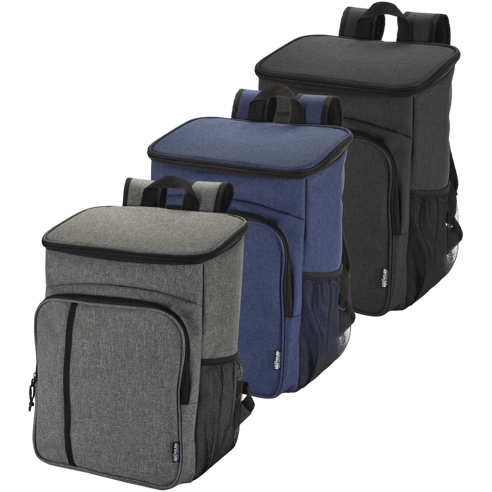 Zaino termico per picnic in materiale riciclato certificato GRS con set di posate Tundra - 20L