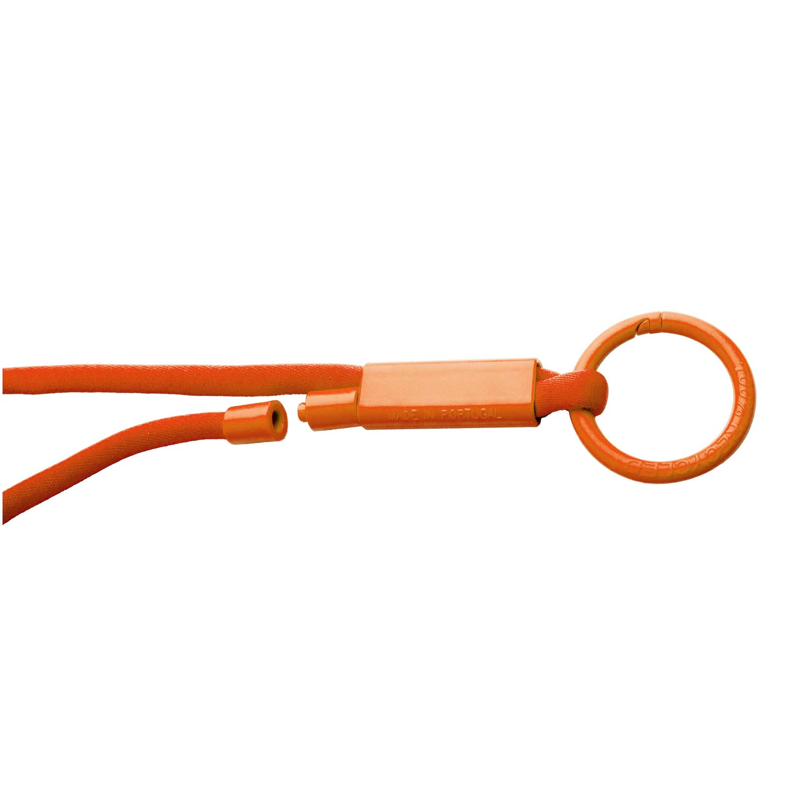 Lanyard con tubetto in plastica riciclata Tubyard