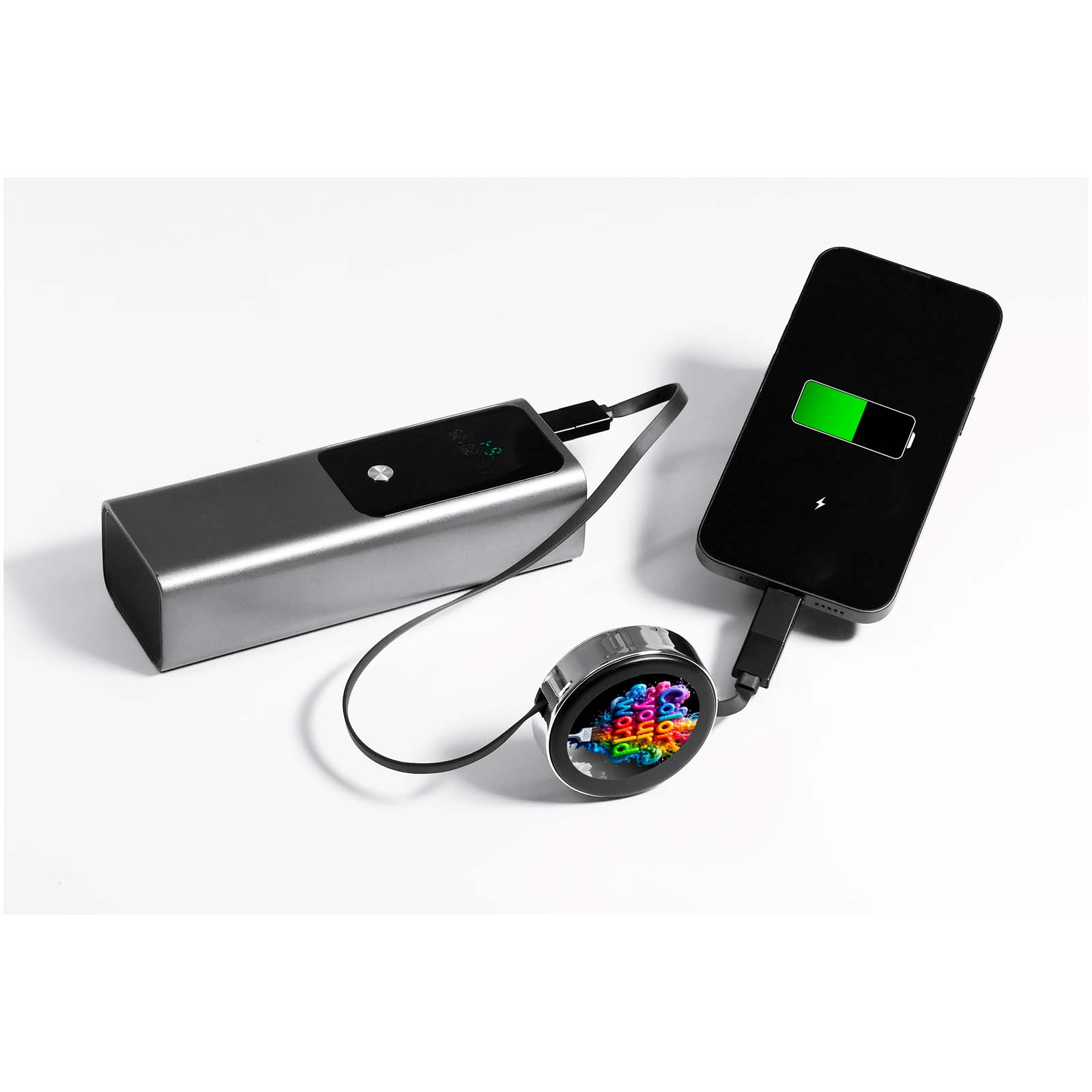 Cavo di ricarica retrattile 4 in 1 da 65 W SCX.design C42 