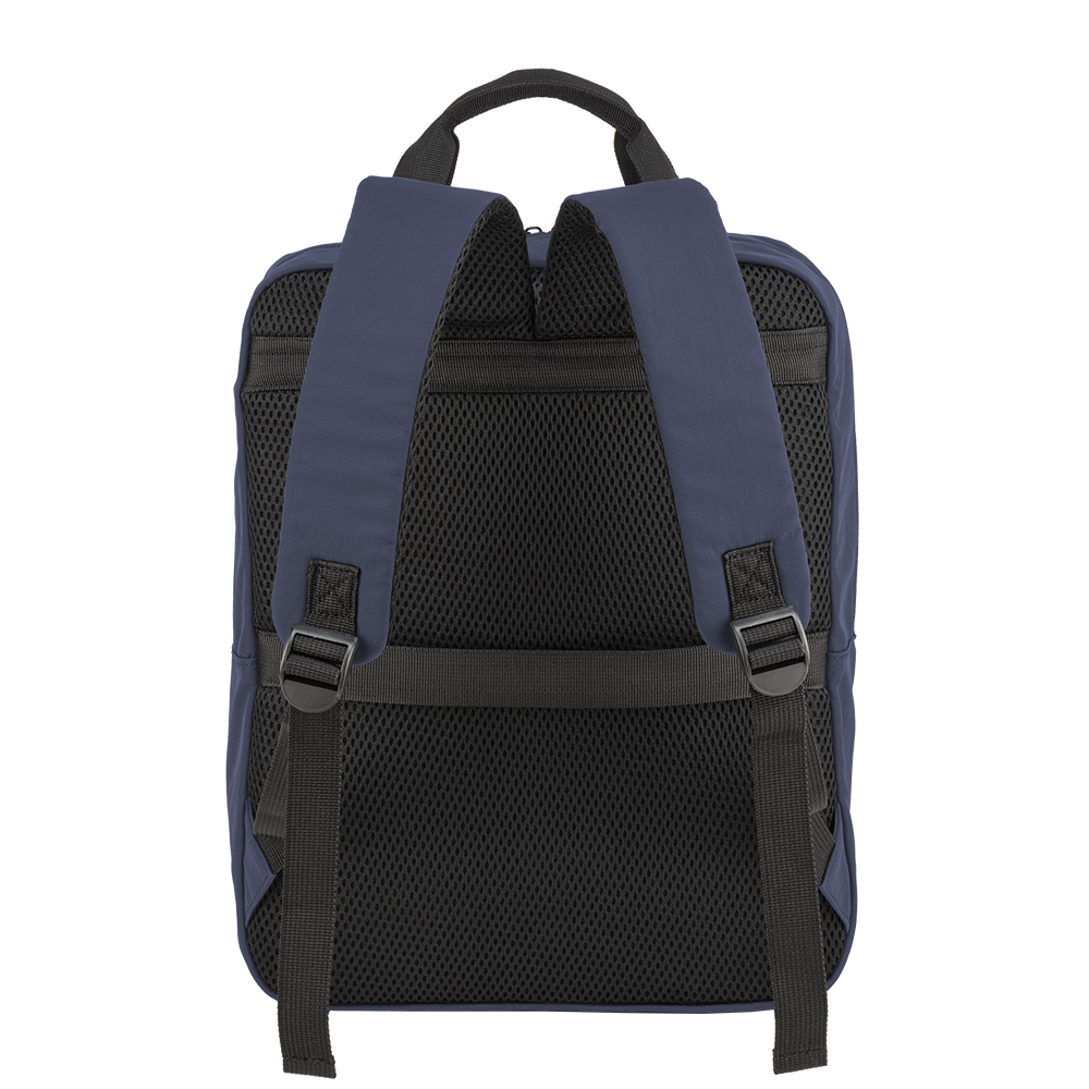 Zaino porta pc (15) in nylon 280D. Compartimento imbottito per notebook