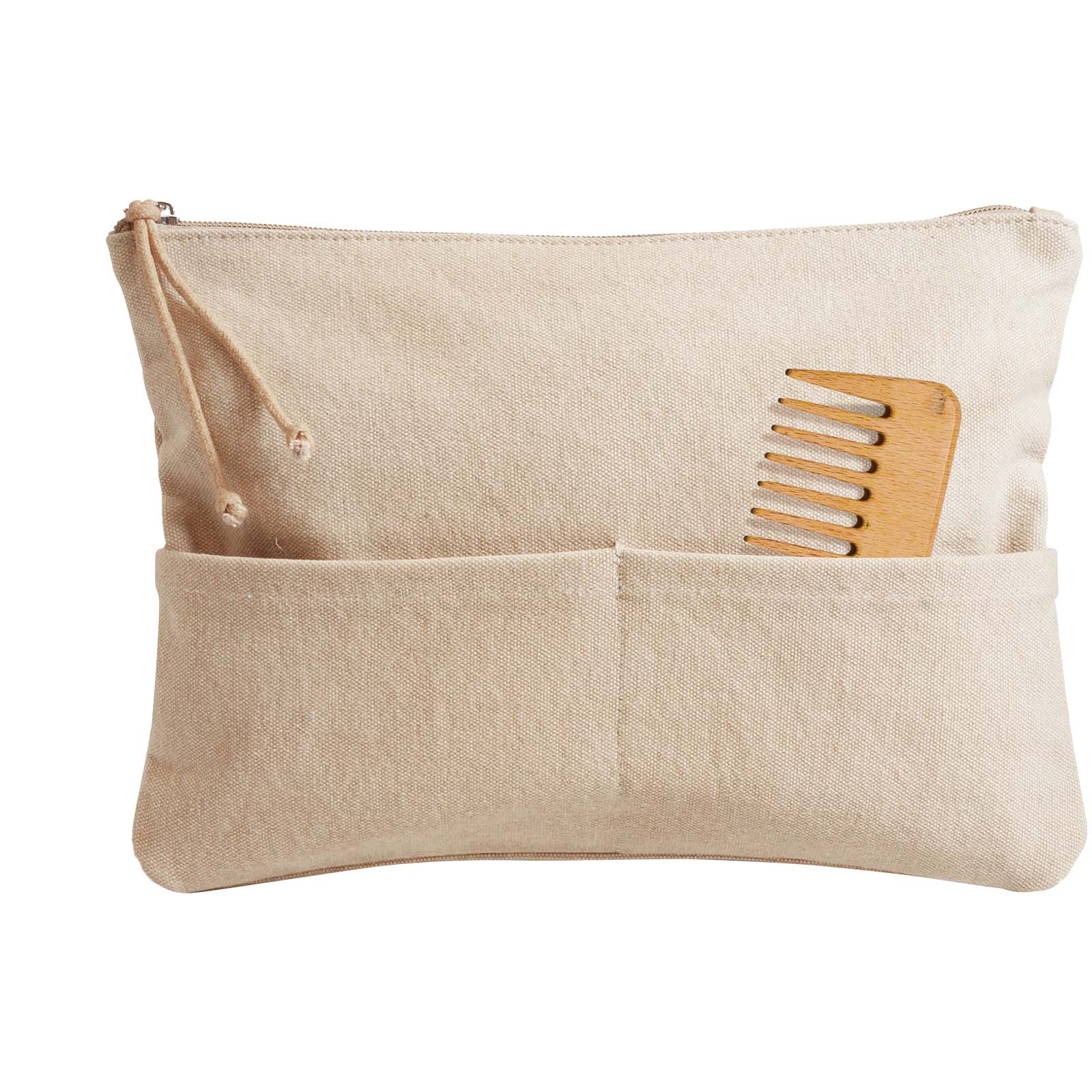 Astuccio per accessori in cotone biologico Citizen Green Zipzip