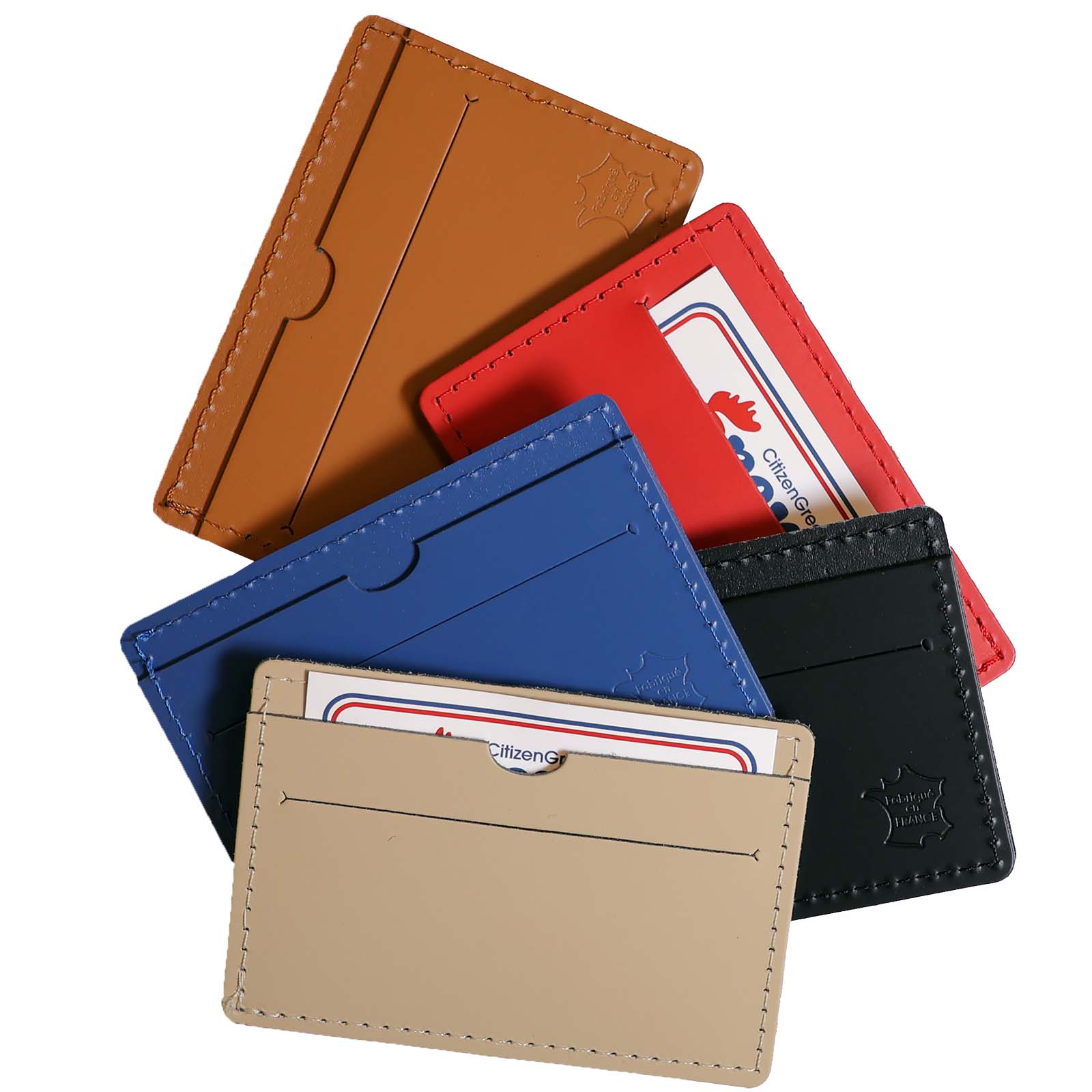 Portacarte in pelle riciclata Cittadino Verde Tintin