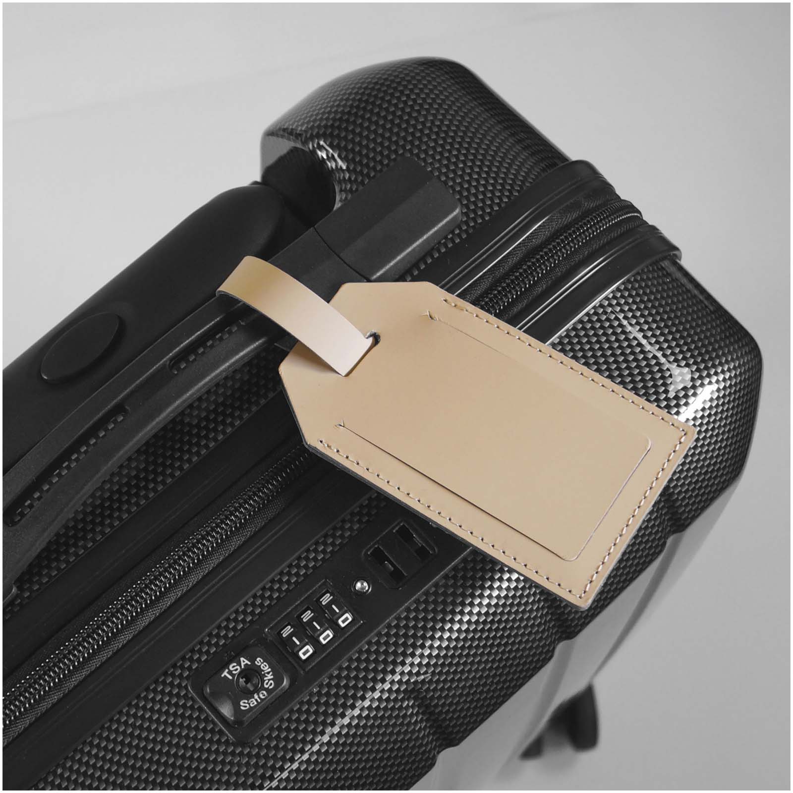 Etichetta per bagagli in pelle riciclata Citizen Green Milou