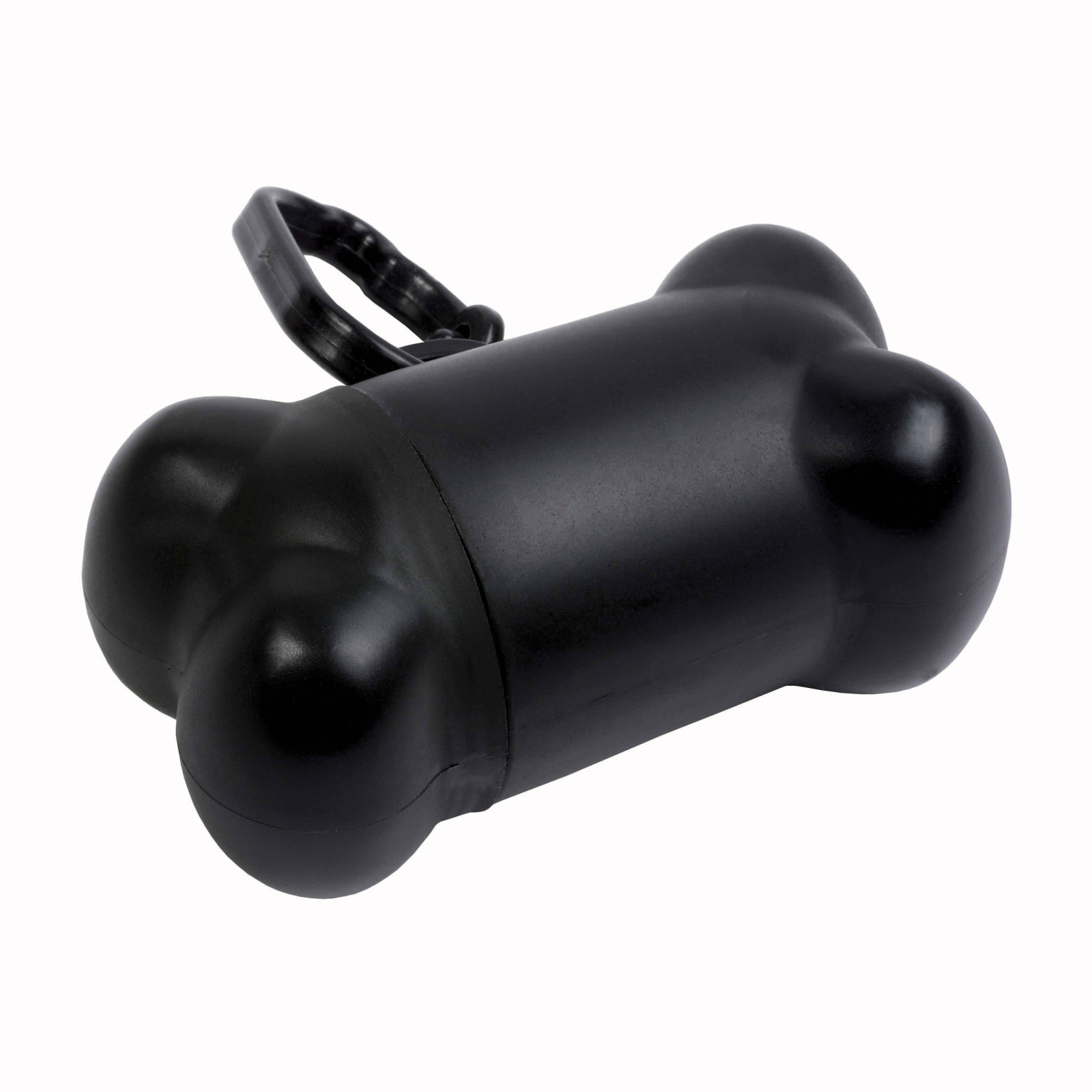 Porta sacchetti igienici per cane in PP a forma di osso (15 sacchetti inclusi)