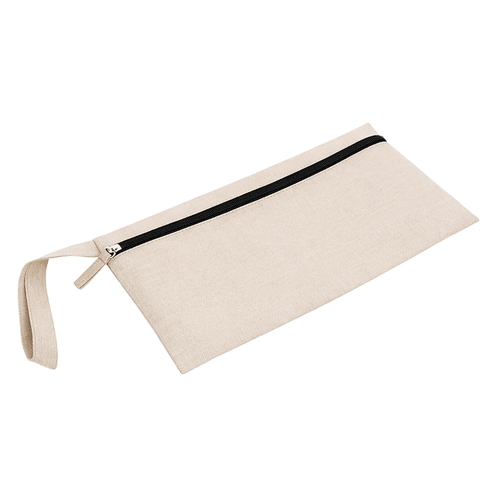 Porta documenti in poliestere 900D con chiusura a zip