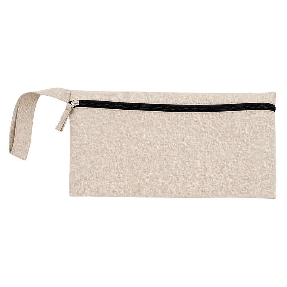 Porta documenti in poliestere 900D con chiusura a zip