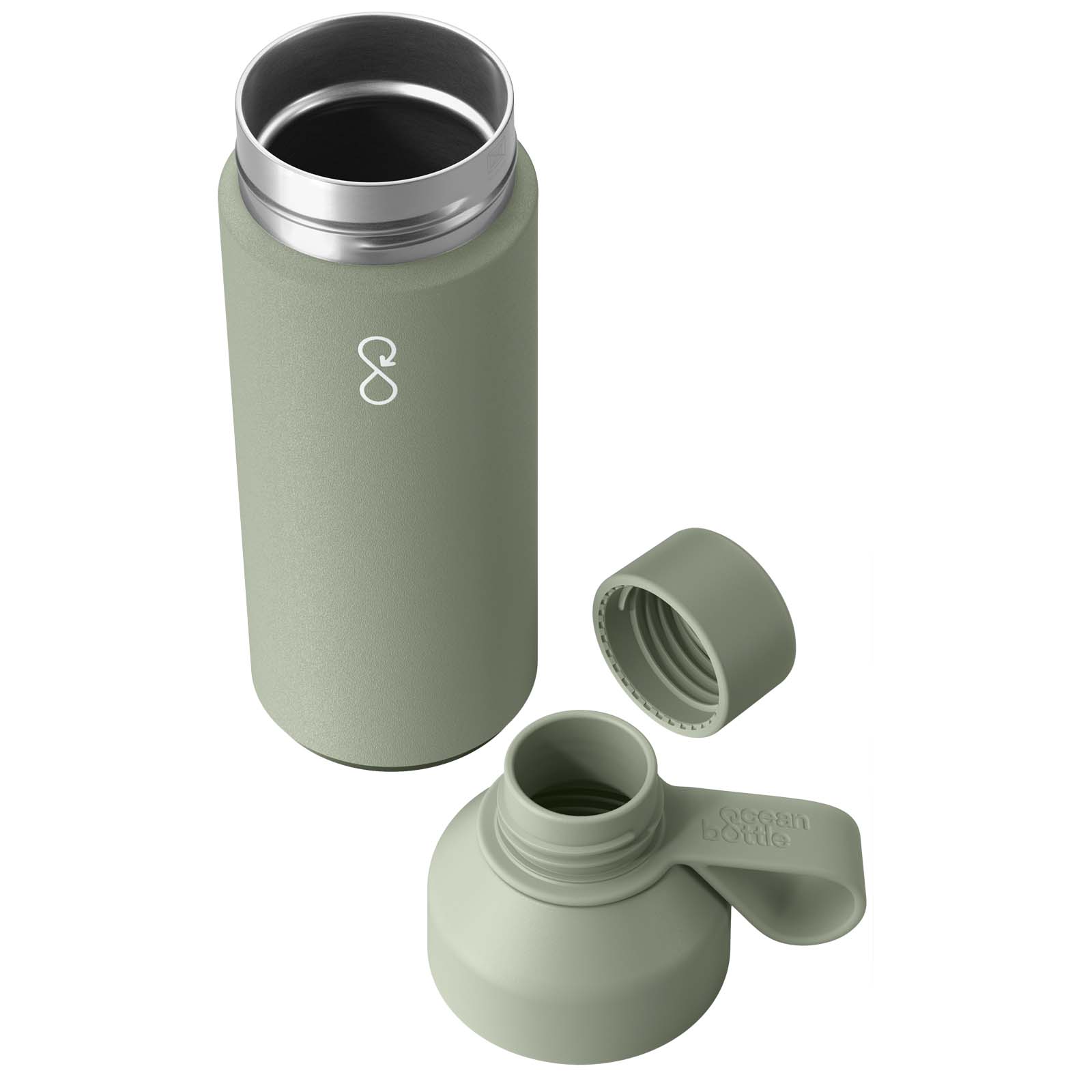 Borraccia da 500 ml con isolamento sottovuoto Ocean Bottle