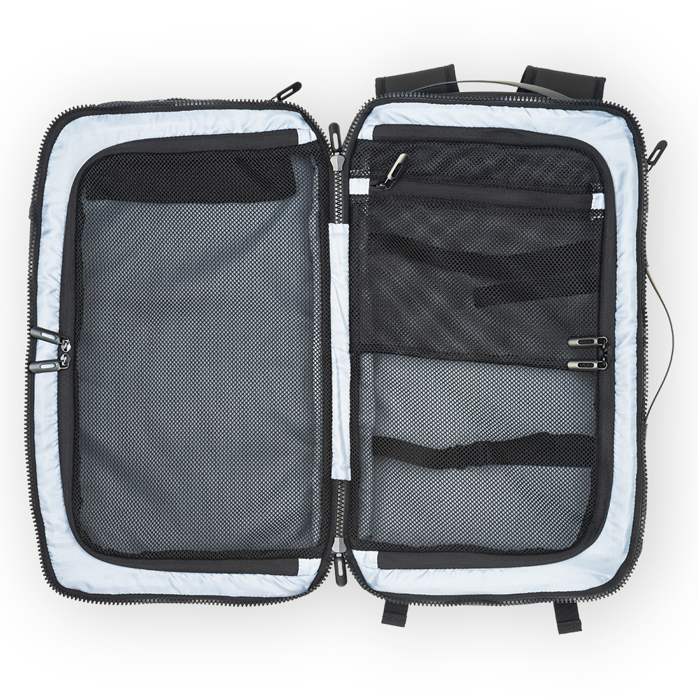 Zaino / valigia da viaggio con porta pc (15) in soft PU water resistant