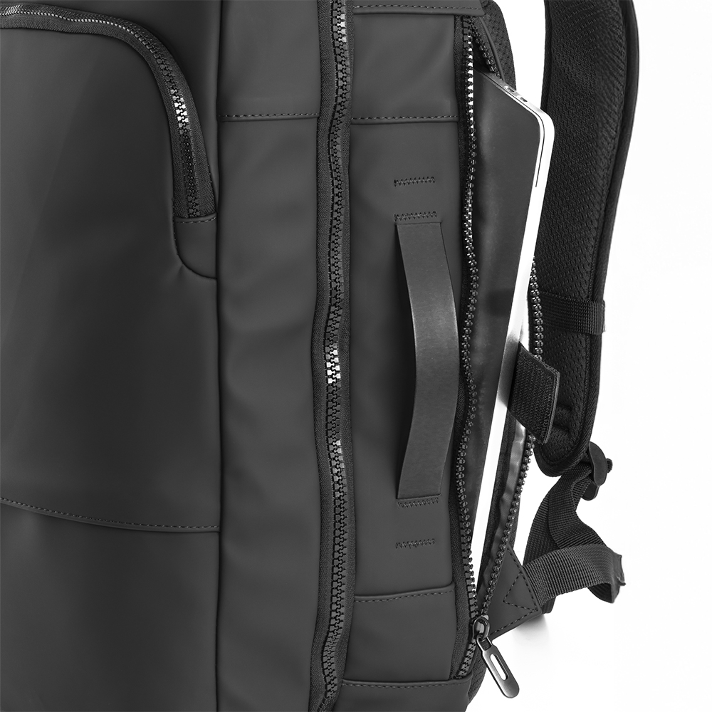 Zaino / valigia da viaggio con porta pc (15) in soft PU water resistant