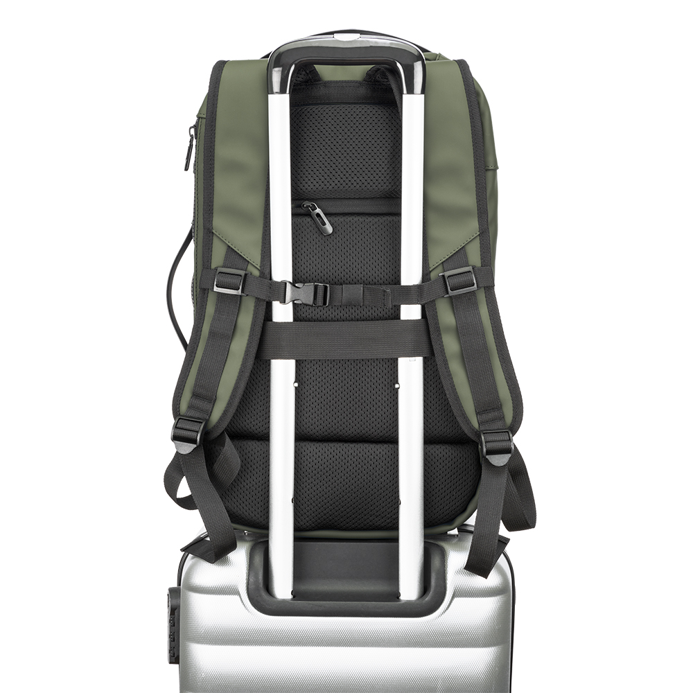 Zaino / valigia da viaggio con porta pc (15) in soft PU water resistant