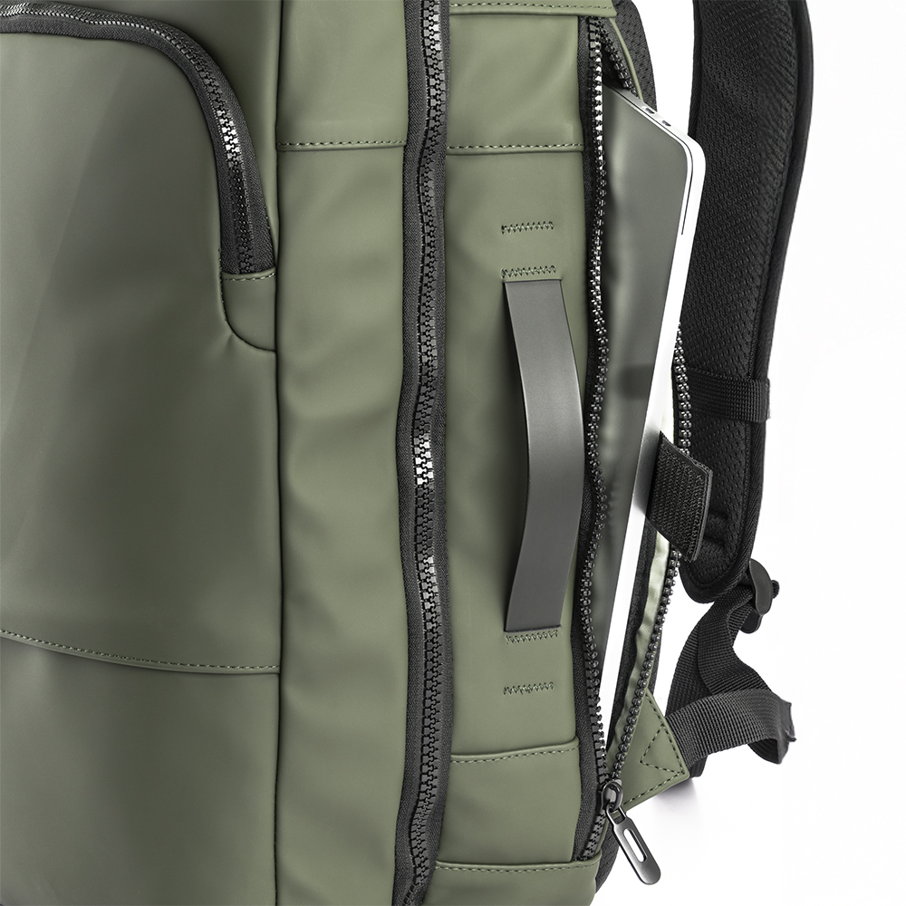 Zaino / valigia da viaggio con porta pc (15) in soft PU water resistant