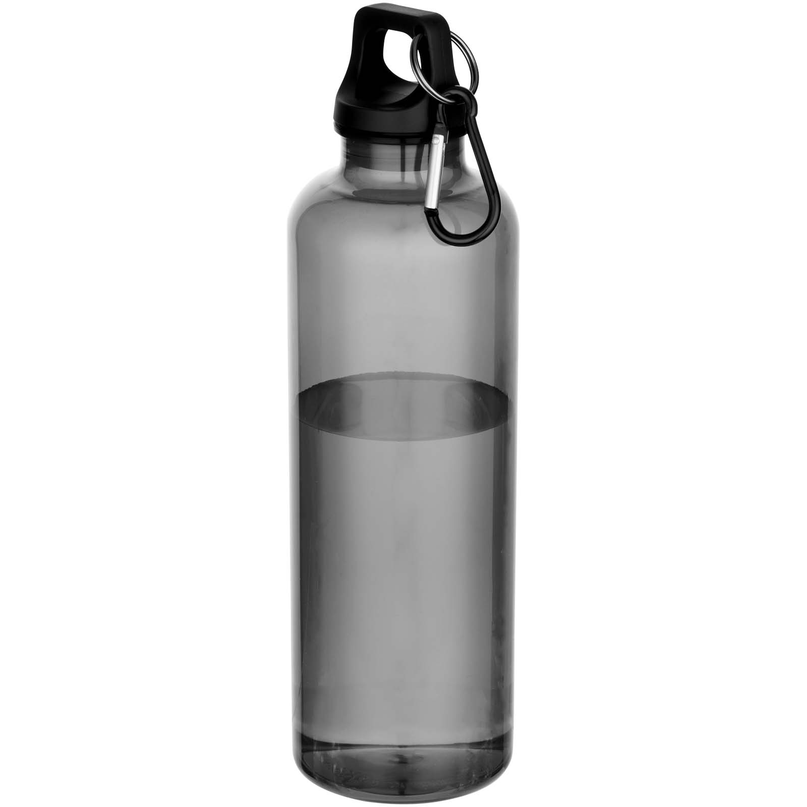 Borraccia in plastica riciclata certificata RCS da 750 ml con moschettone Oregon