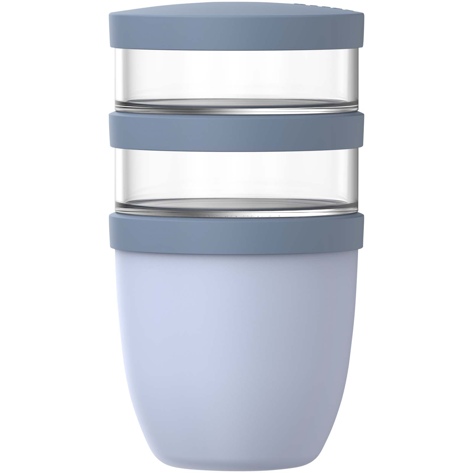 Portavivande termico composto da 3 pezzi da 500 ml + 2 da 200 ml Mepal Ellipse