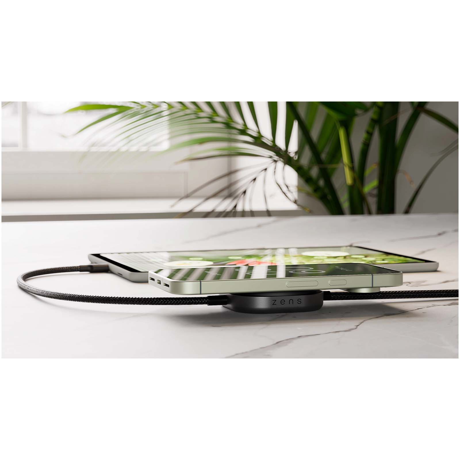 Cavo di ricarica USB-C 2-in-1 da 240 W Zens Pro 2