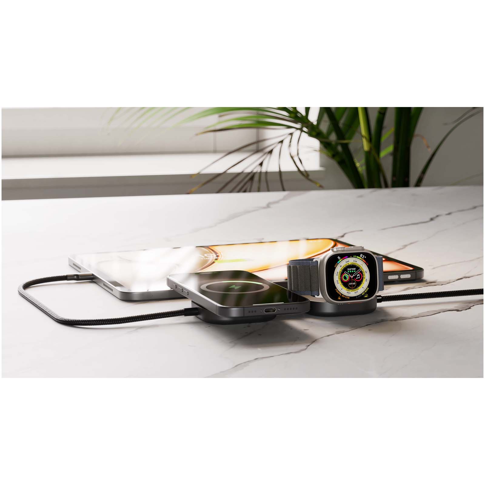  Cavo di ricarica USB-C 3-in-1 da 140 W Zens Pro 3