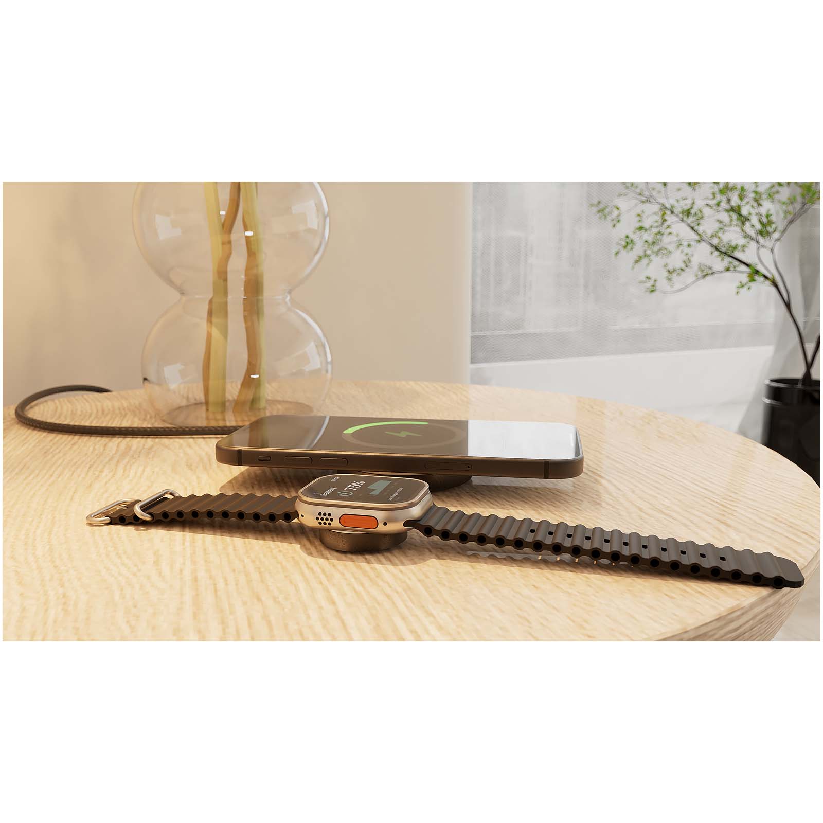 Cavo di ricarica doppio da 15 W Zens Pro 2