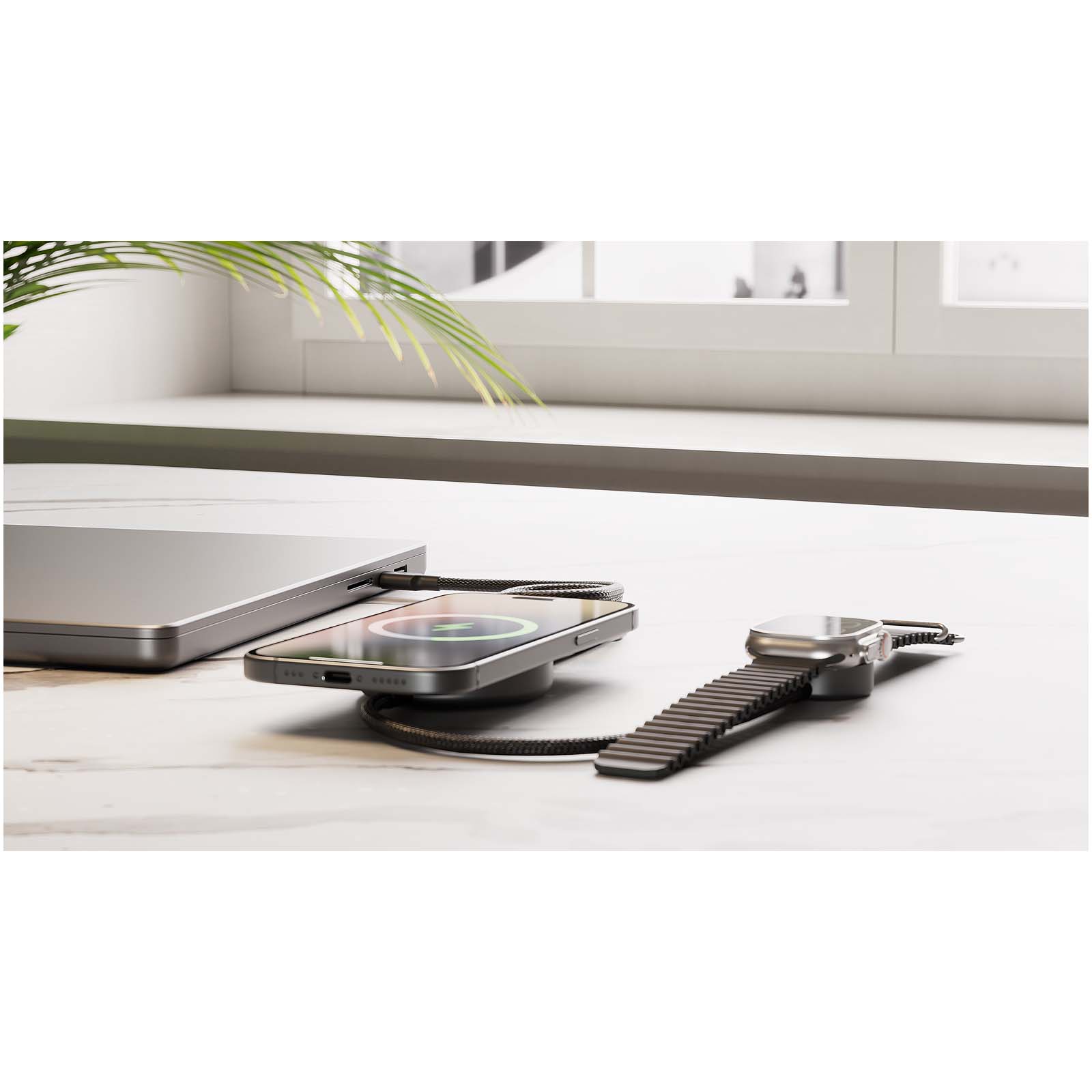 Cavo di ricarica doppio da 15 W Zens Pro 2